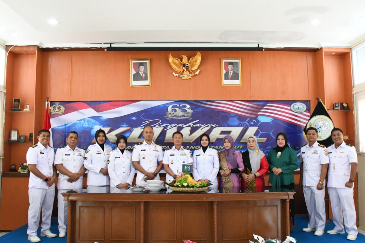 Danlanal Sabang Ikuti Video Conference Syukuran HUT Ke-63 Kowal Tahun 2026