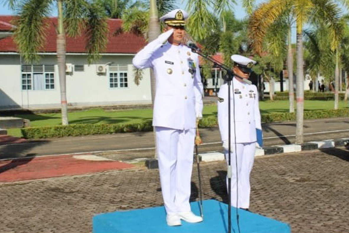 Lanal Bengkulu Gelar Upacara Peringatan Hari Dharma Samudera