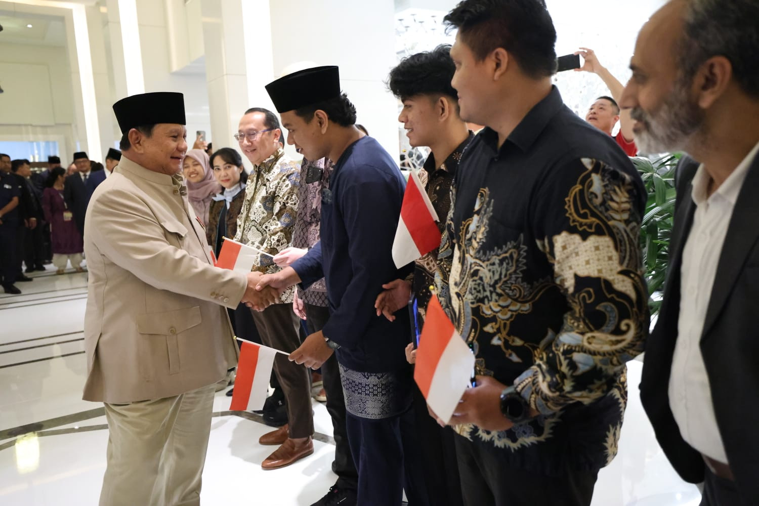 Bertemu Prabowo, Mahasiswa Indonesia Ini Berharap Indonesia Semakin Perkuat Kerja Sama dengan India