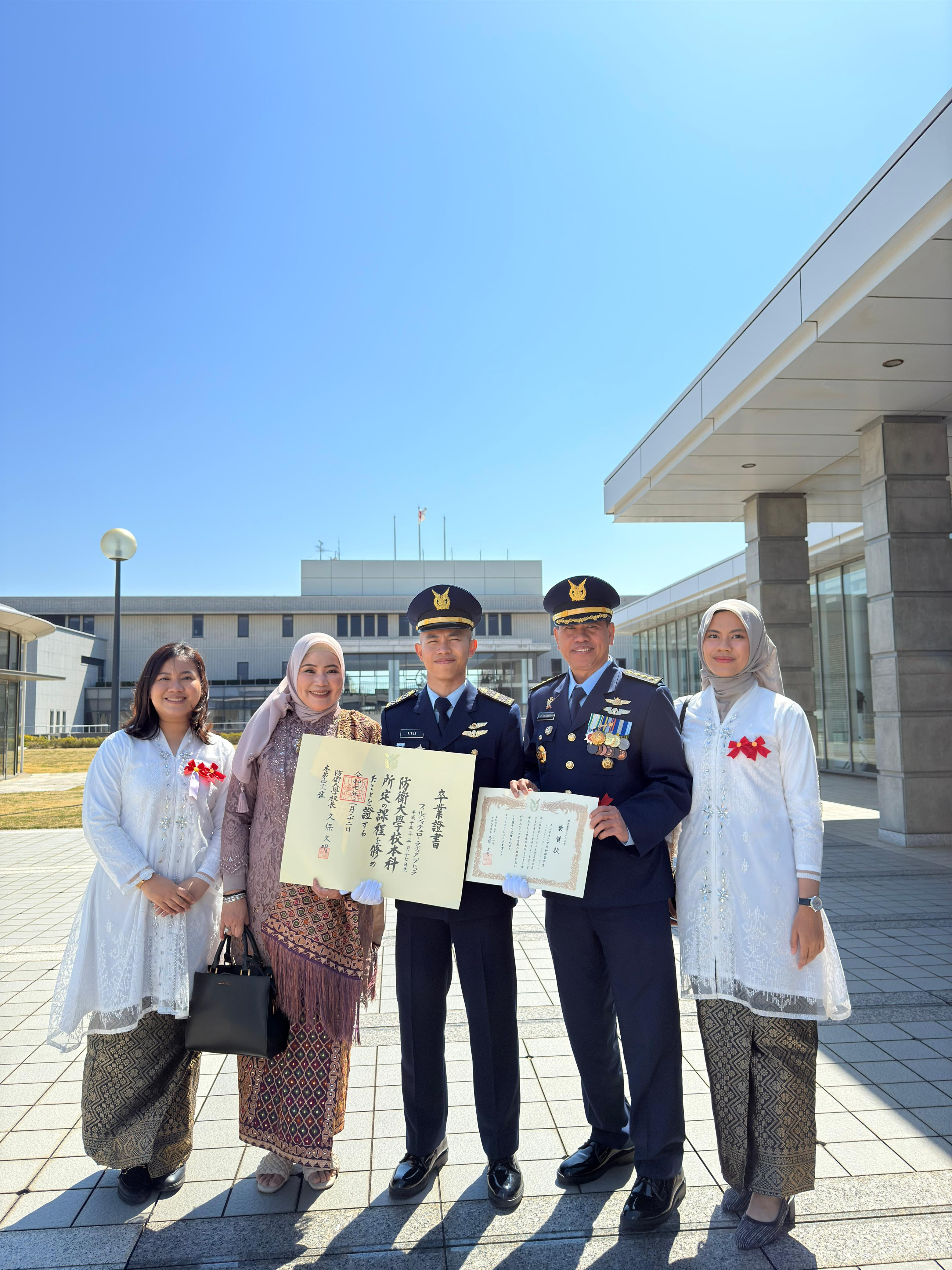 Letda Tek Firjatullah Radita Putra Raih Penghargaan Lulusan Terbaik Taruna Asing di NDA Jepang