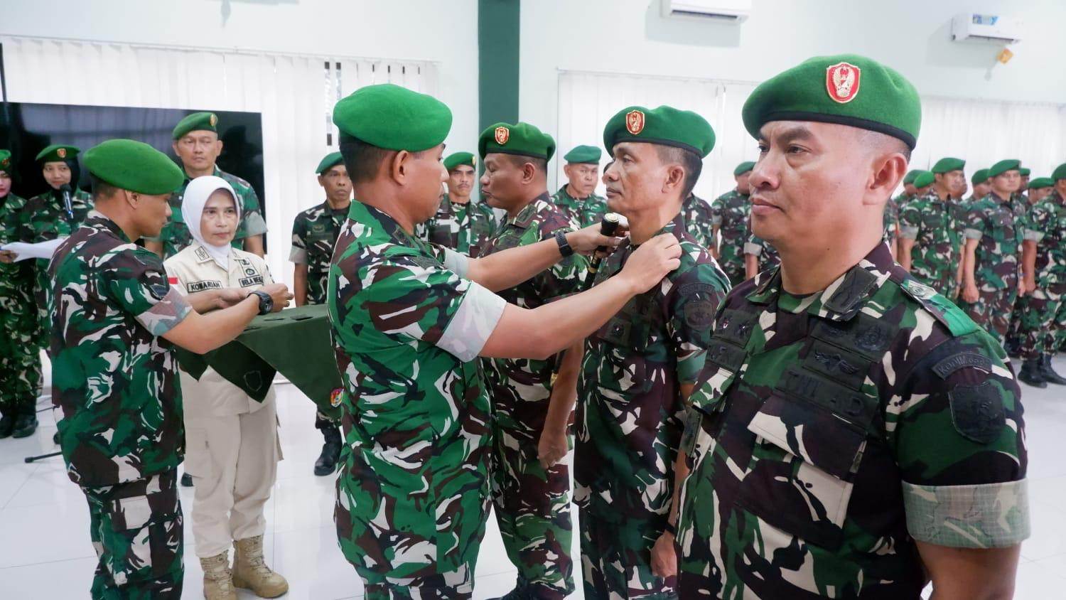 Pimpin Sertijab Danramil dan Korps Raport Masuk Satuan, Dandim 0507/Bekasi Tekankan Semangat Pengabdian Terbaik untuk Bangsa.