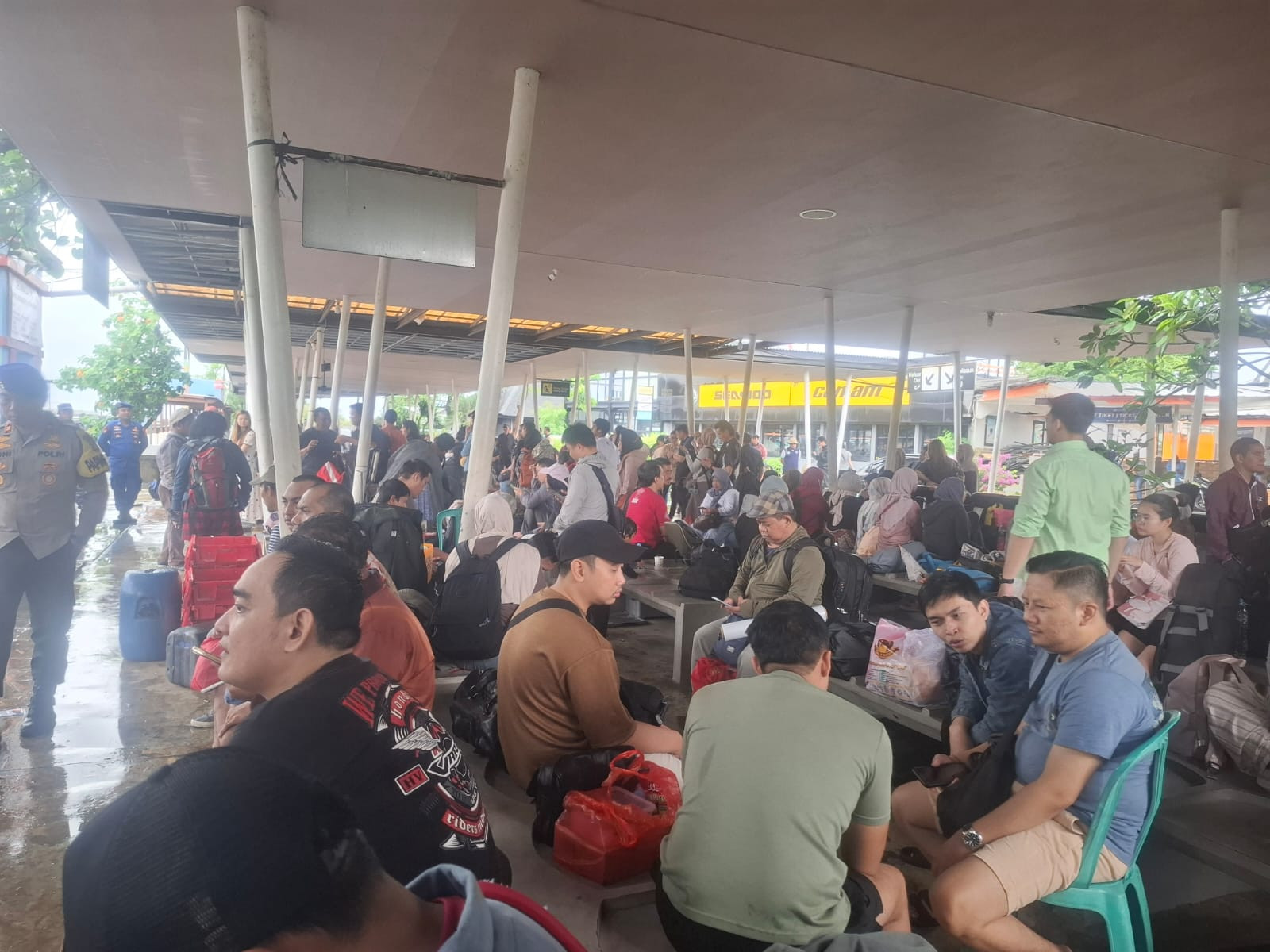 Polres Kepulauan Seribu Gelar Strong Point di Marina Ancol, Kapolres Tekankan Keselamatan dan Layanan 110