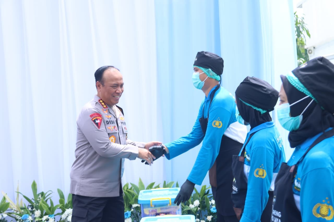 Wakapolri Pimpin Groundbreaking 436 SPPG Serentak, Dukung Program Makan Bergizi Gratis