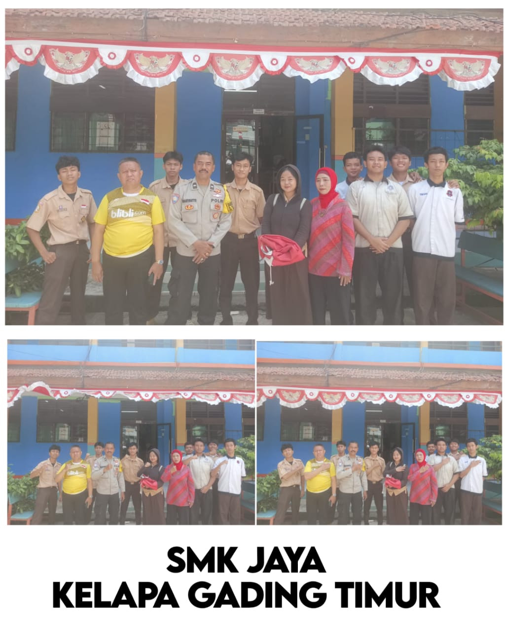 Polsek Kelapa Gading Sambangi SMA dan SMK, Ajak Pelajar Dukung Program “Jaga Lingkungan”