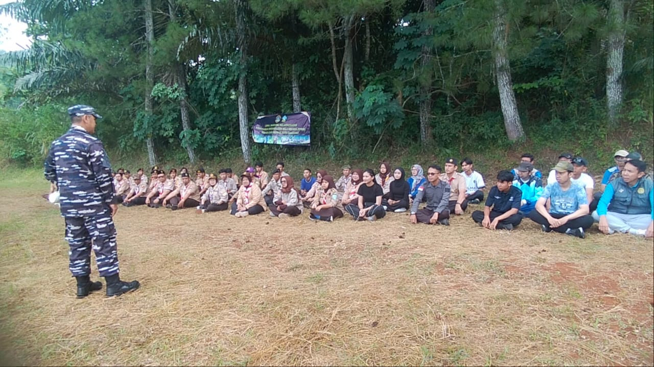 Pangkalan TNI Angkatan Laut Bandung Laksanakan Pendidikan Pendahuluan Bela Negara (PPBN) Kepada Saka Bahari Kota Bandung