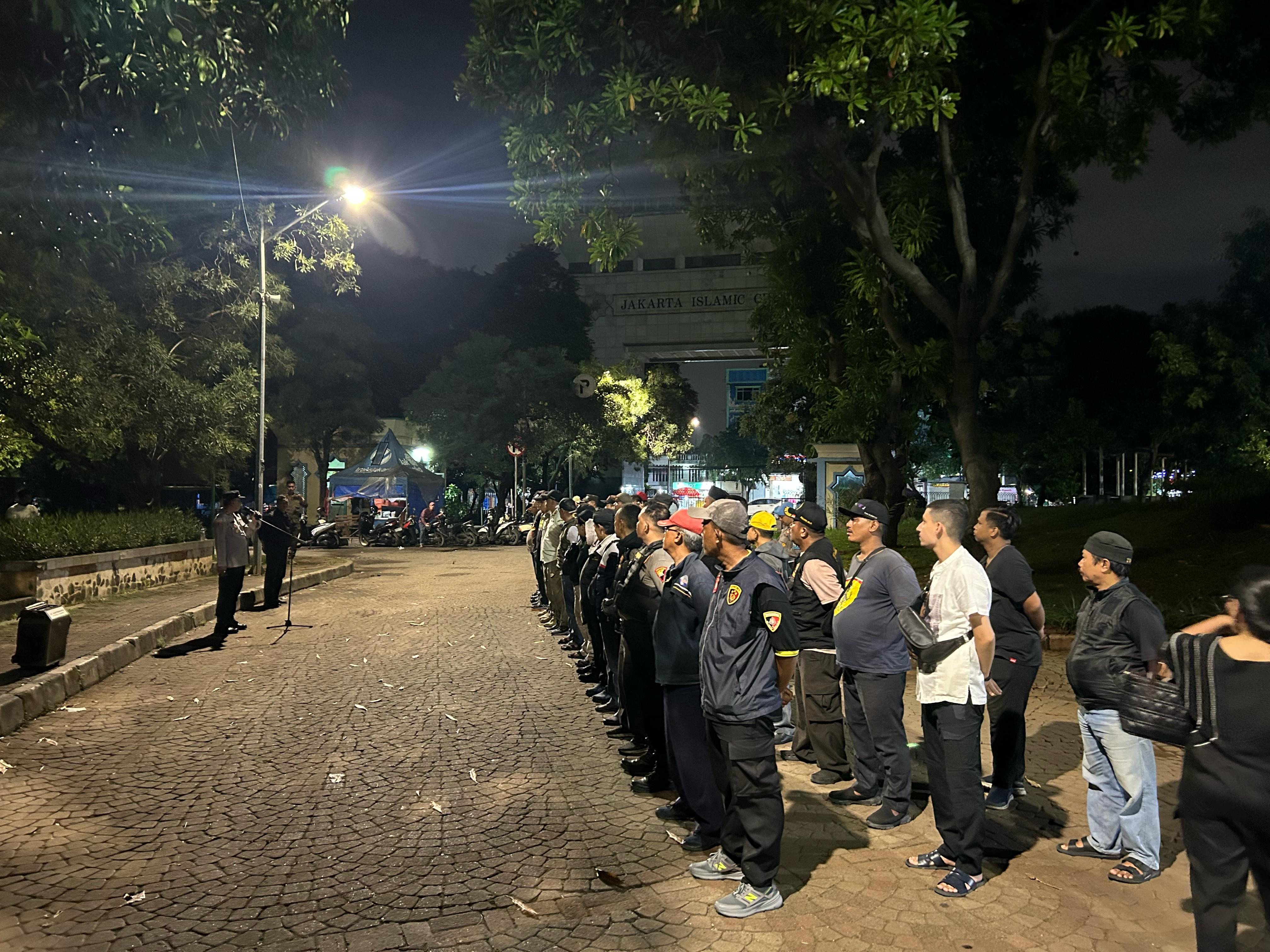 Polsek Koja Gelar Apel KRYD, Antisipasi Tawuran dan Gangguan Kamtibmas di Malam Hari