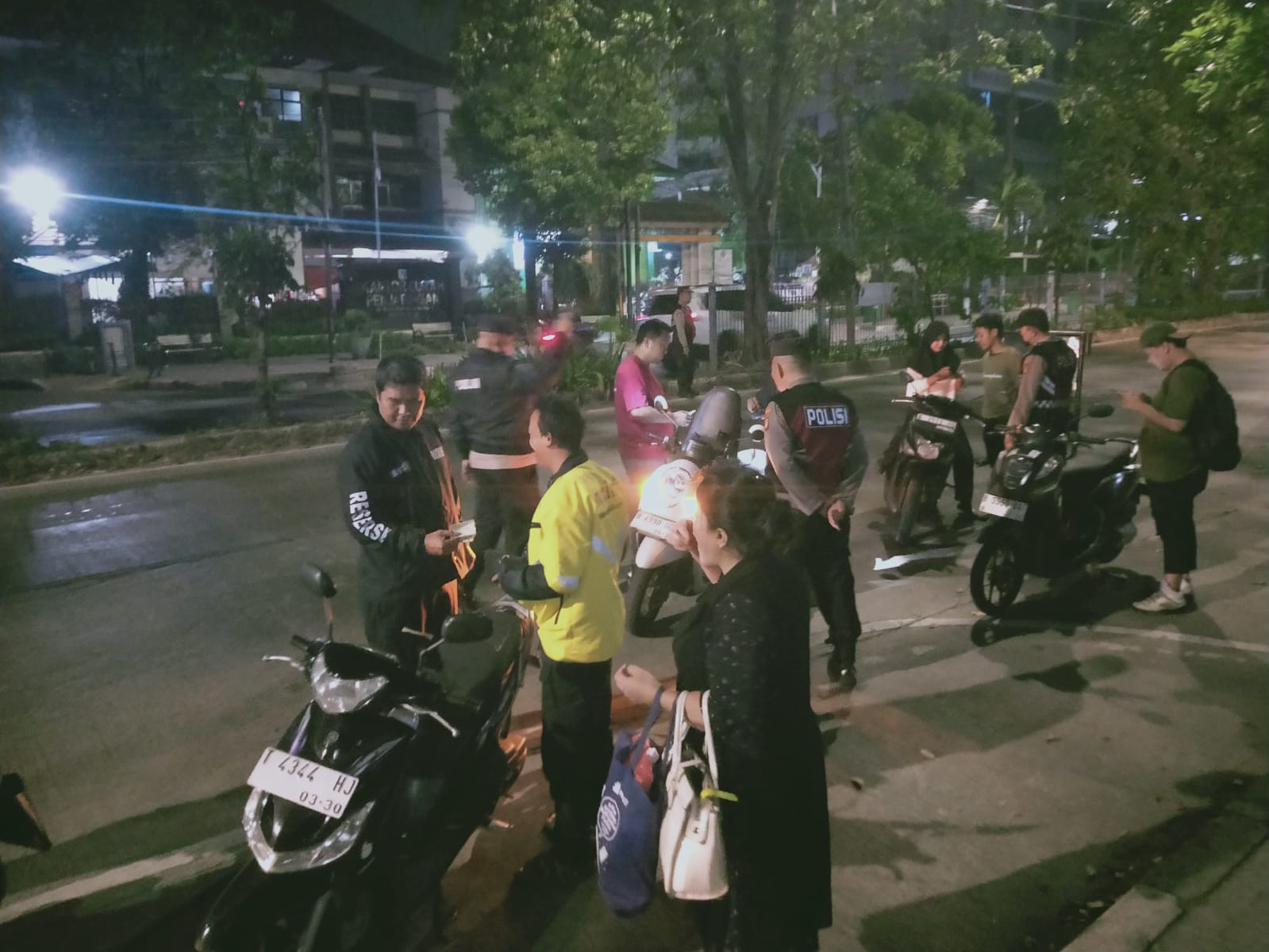 KRYD Polsek Metro Penjaringan Amankan 5 Sepeda Motor, Antisipasi Tawuran dan Kejahatan Jalanan di Jakarta Utara