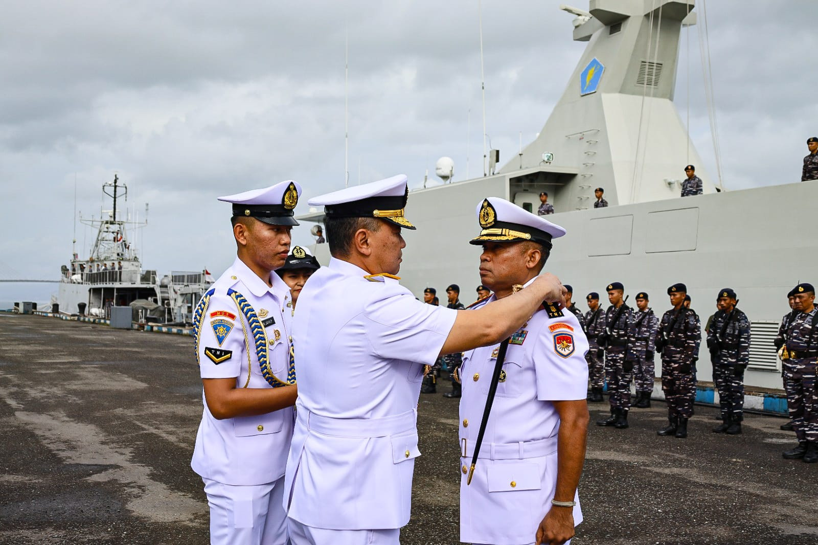 Kolonel Laut (P) Muhammad Risahdi Resmi Jabat Wakil Komandan Kodaeral IX