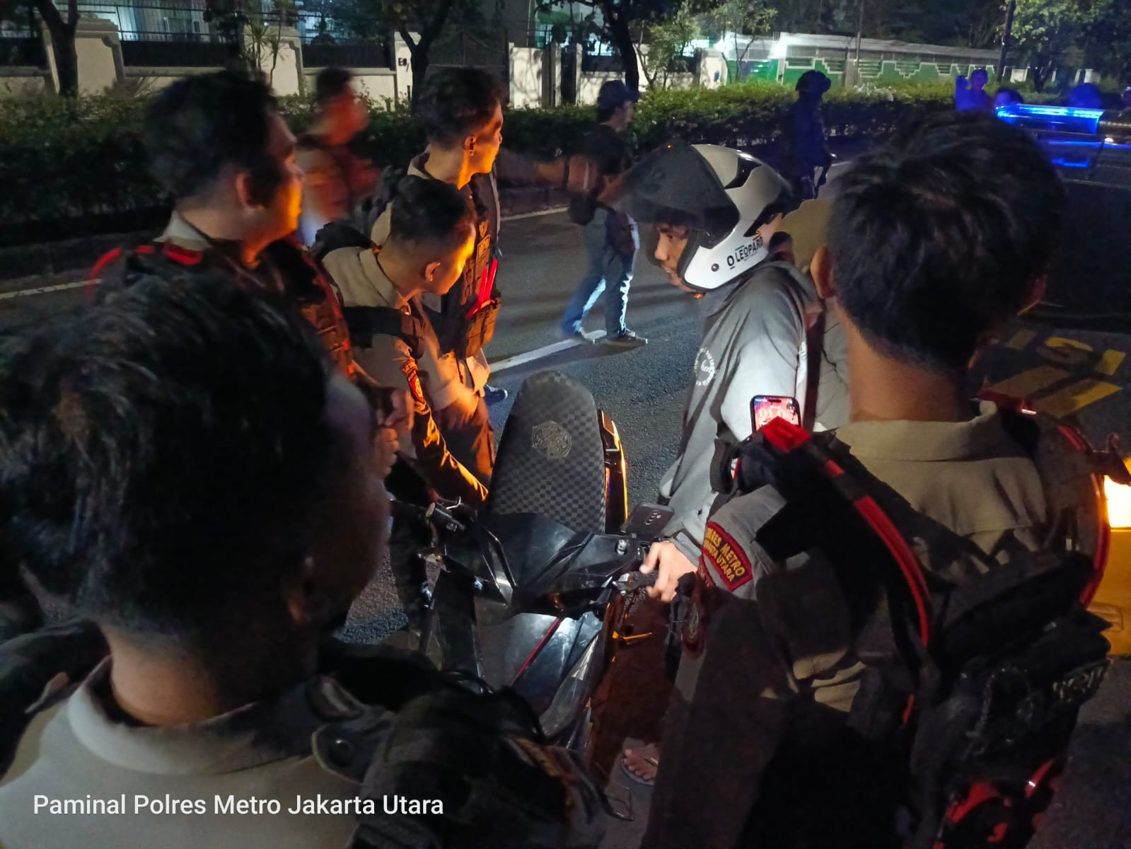Patroli KRYD dan Razia Stasioner, Polres Metro Jakarta Utara Pastikan Situasi Tetap Kondusif