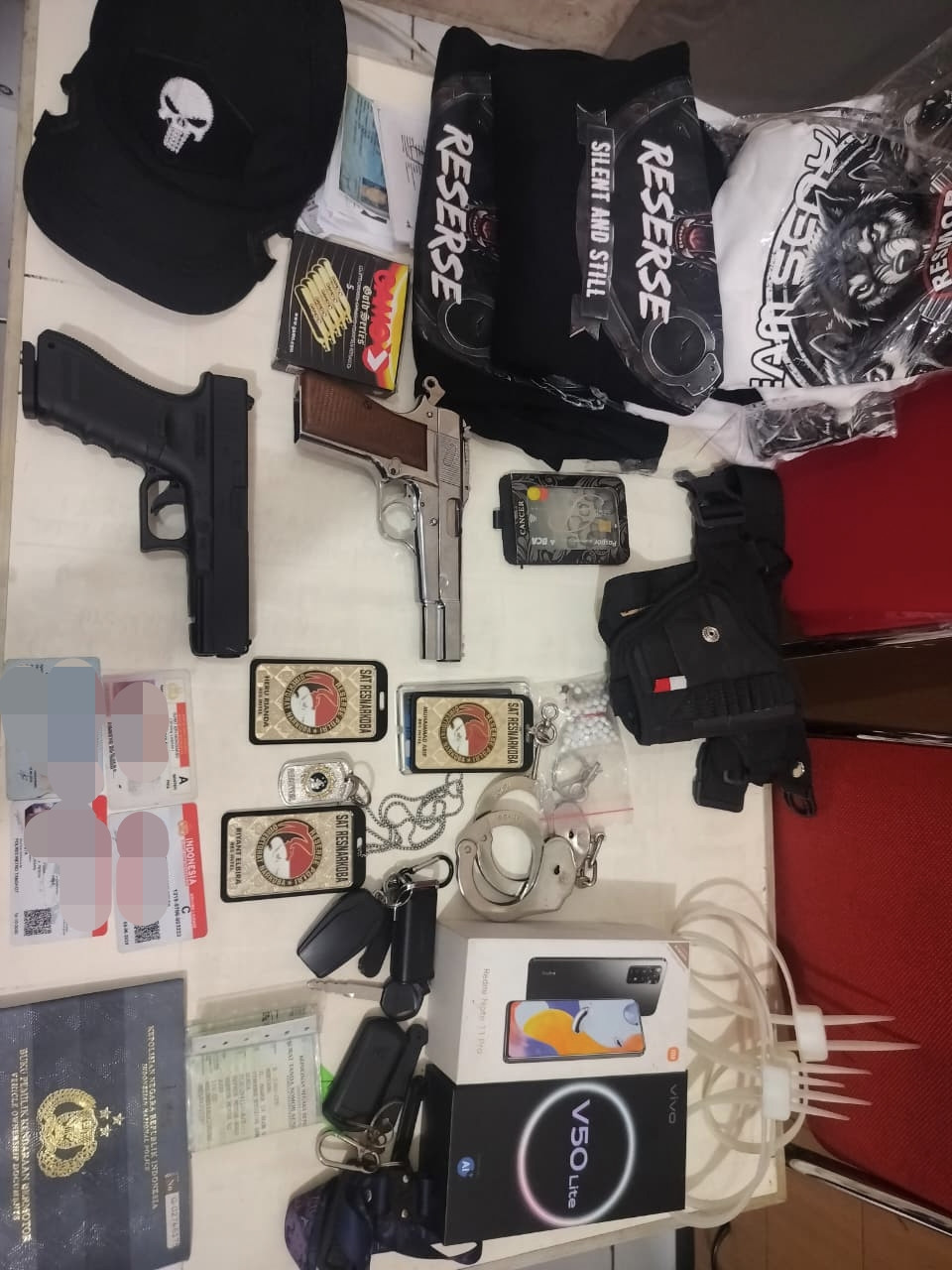 Polisi Gadungan Beraksi di Tangerang, Todong Korban Pakai Airgun dan Gasak Motor hingga HP