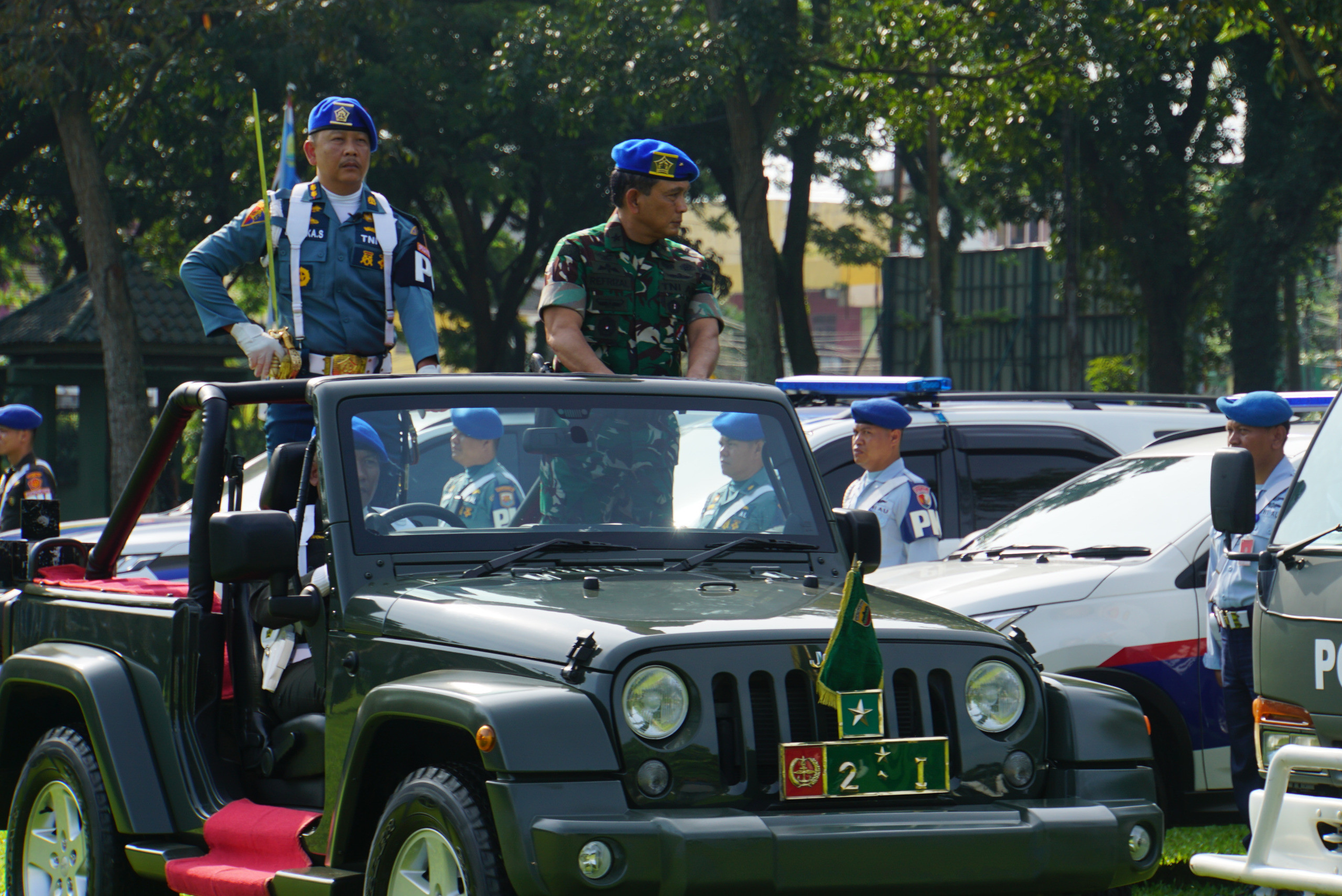 Lantamal I Ikuti Upacara Pembukaan Gelar Operasi Gaktib dan Yustisi POM TNI Tahun 2025