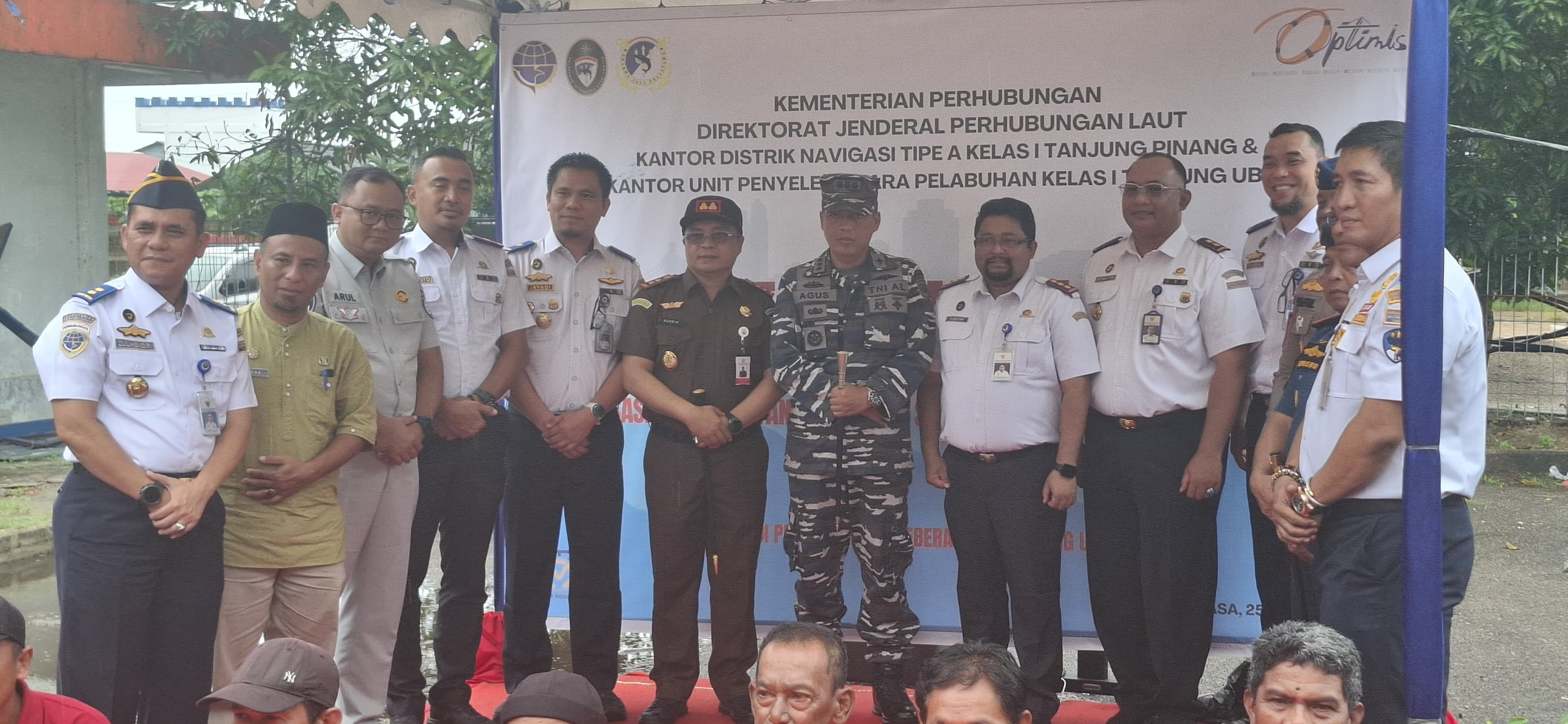 Kampanye Keselamatan Pelayaran Tahun 2025 Diikuti Danlanal Bintan