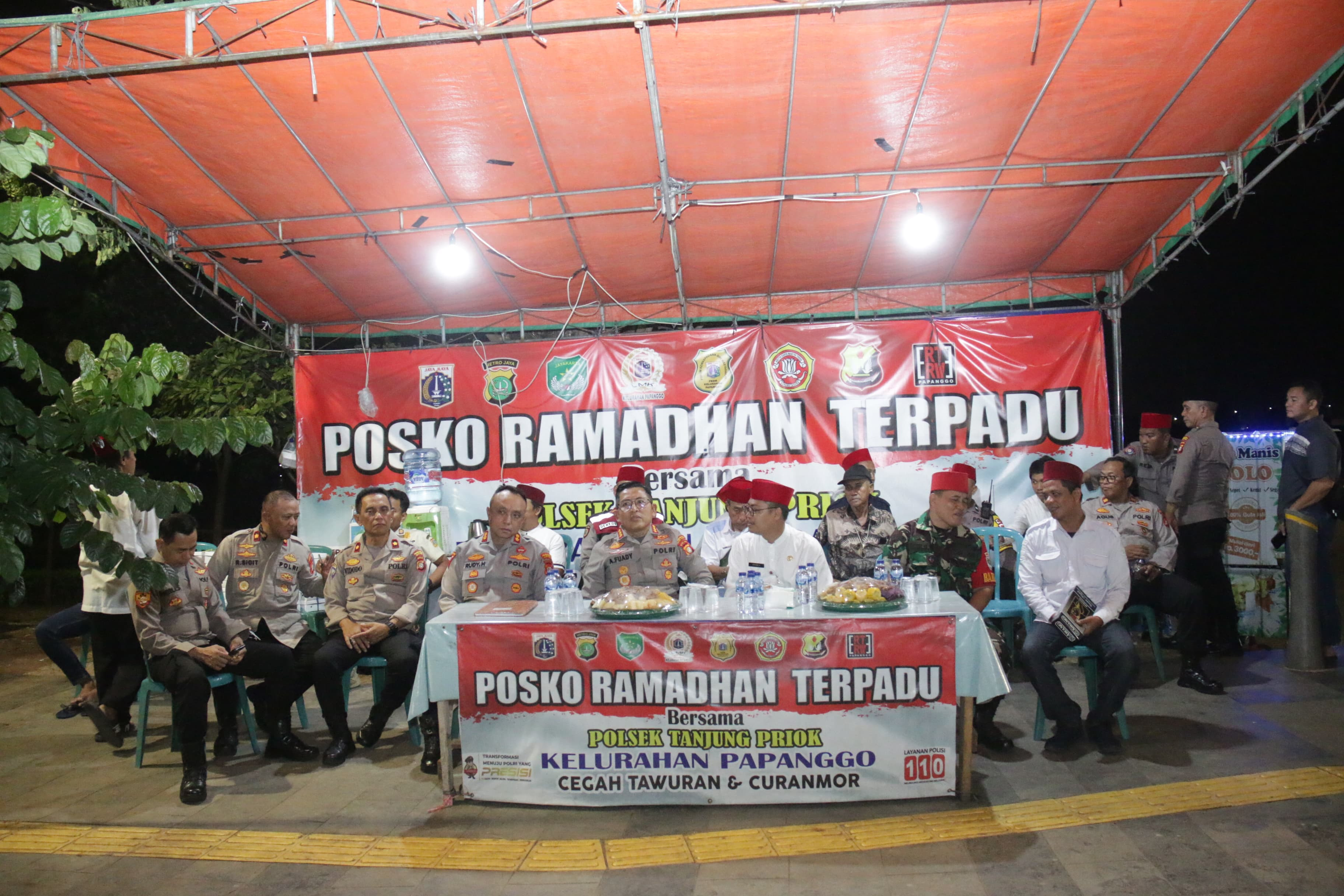Kapolres Metro Jakarta Utara Tinjau Pos Pantau Danau Cincin, Pastikan Keamanan Wilayah Tanjung Priok