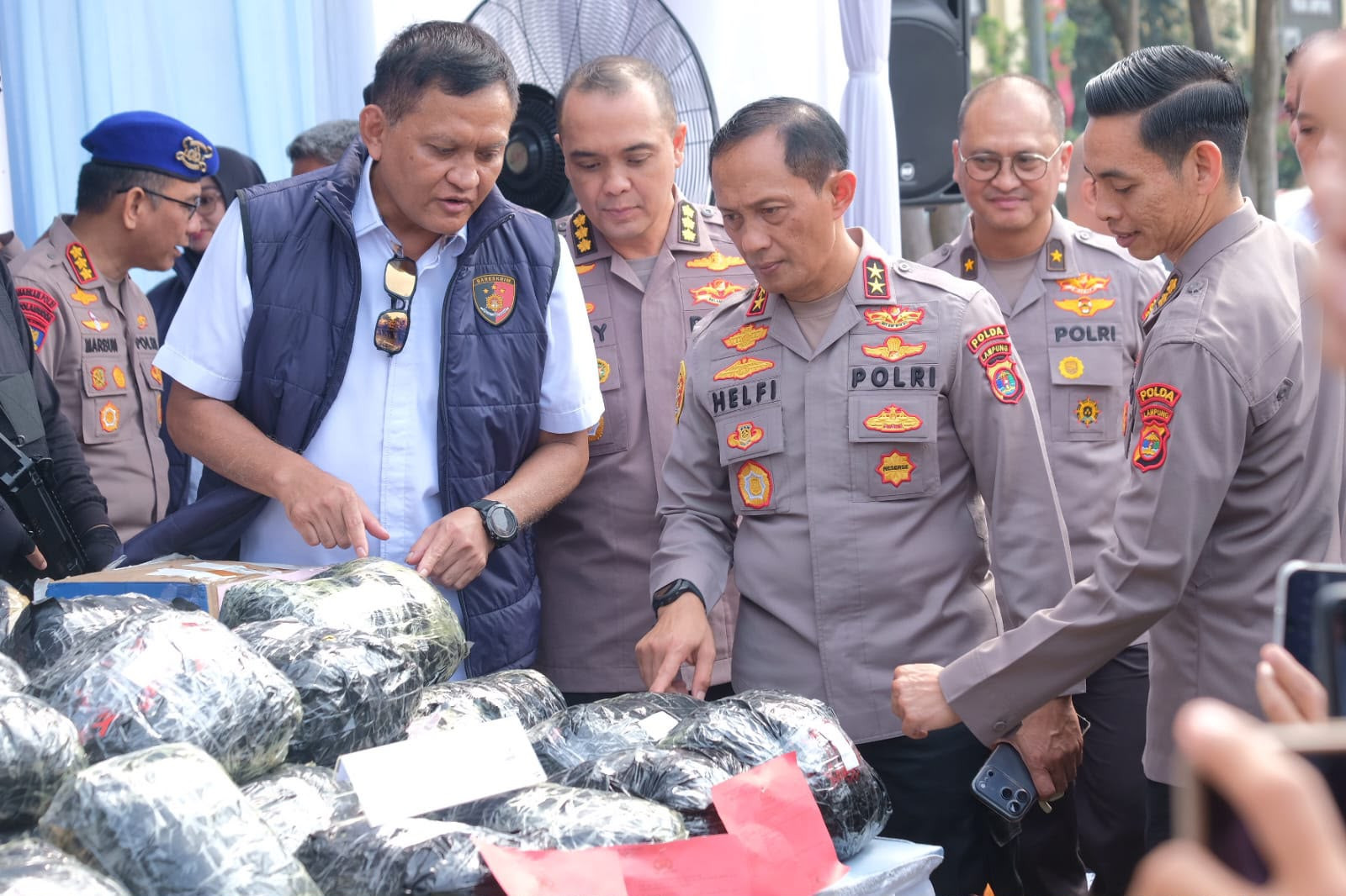 Ops Antik Krakatau 2026, Polda Lampung Ungkap 379 Kasus Narkoba dan Sita 85,9 Kilogram Sabu