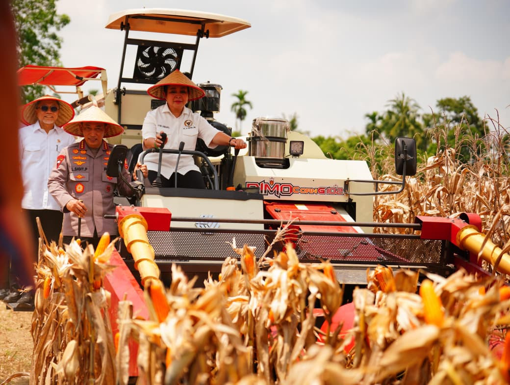 Panen Raya Jagung Kuartal III, Kapolri Tegaskan Komitmen Wujudkan Lumbung Pangan Dunia