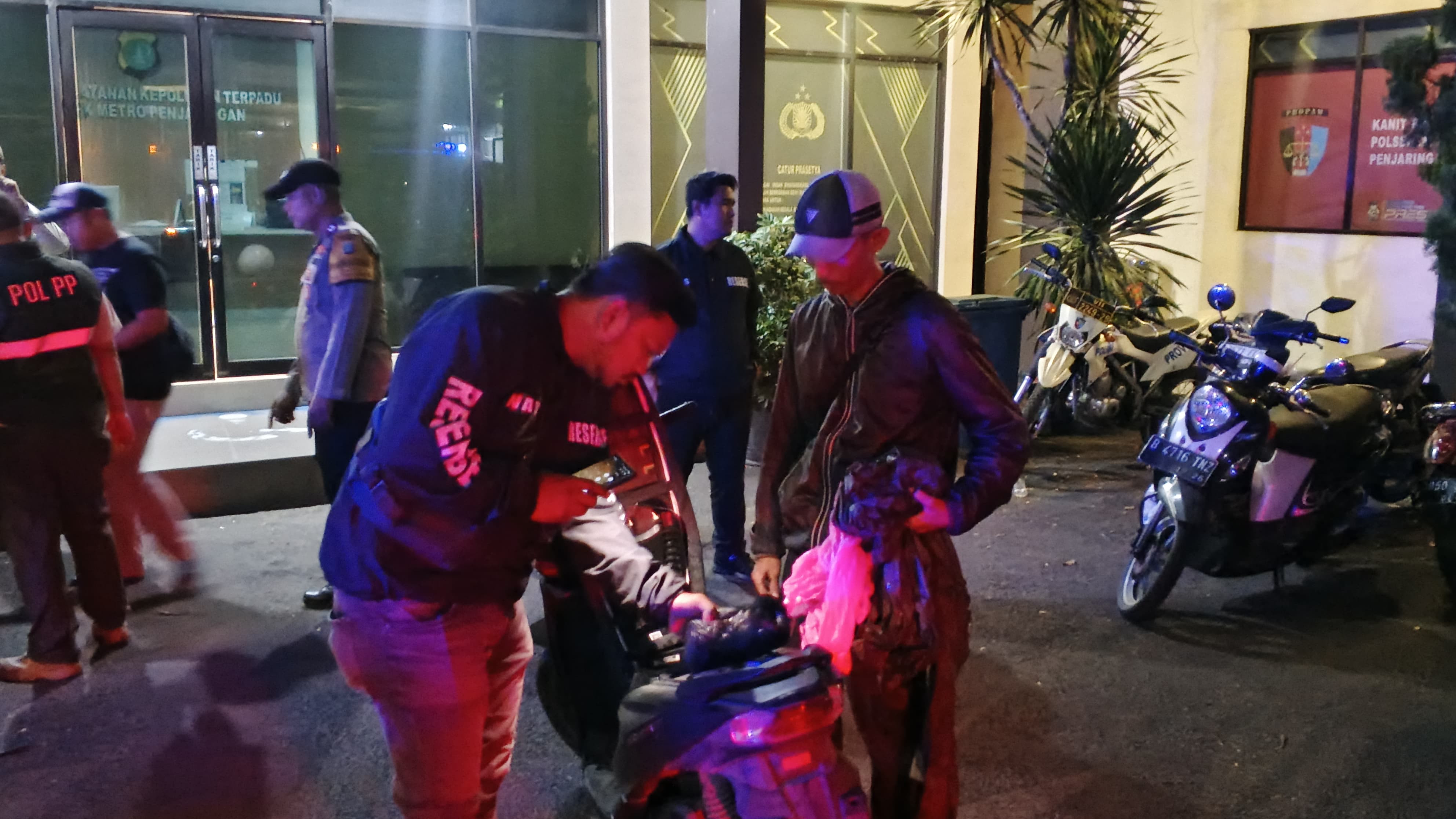 Polsek Metro Penjaringan Amankan 10 Motor Tak Bersurat Saat KRYD, Persempit Ruang Tawuran dan Kejahatan Jalanan