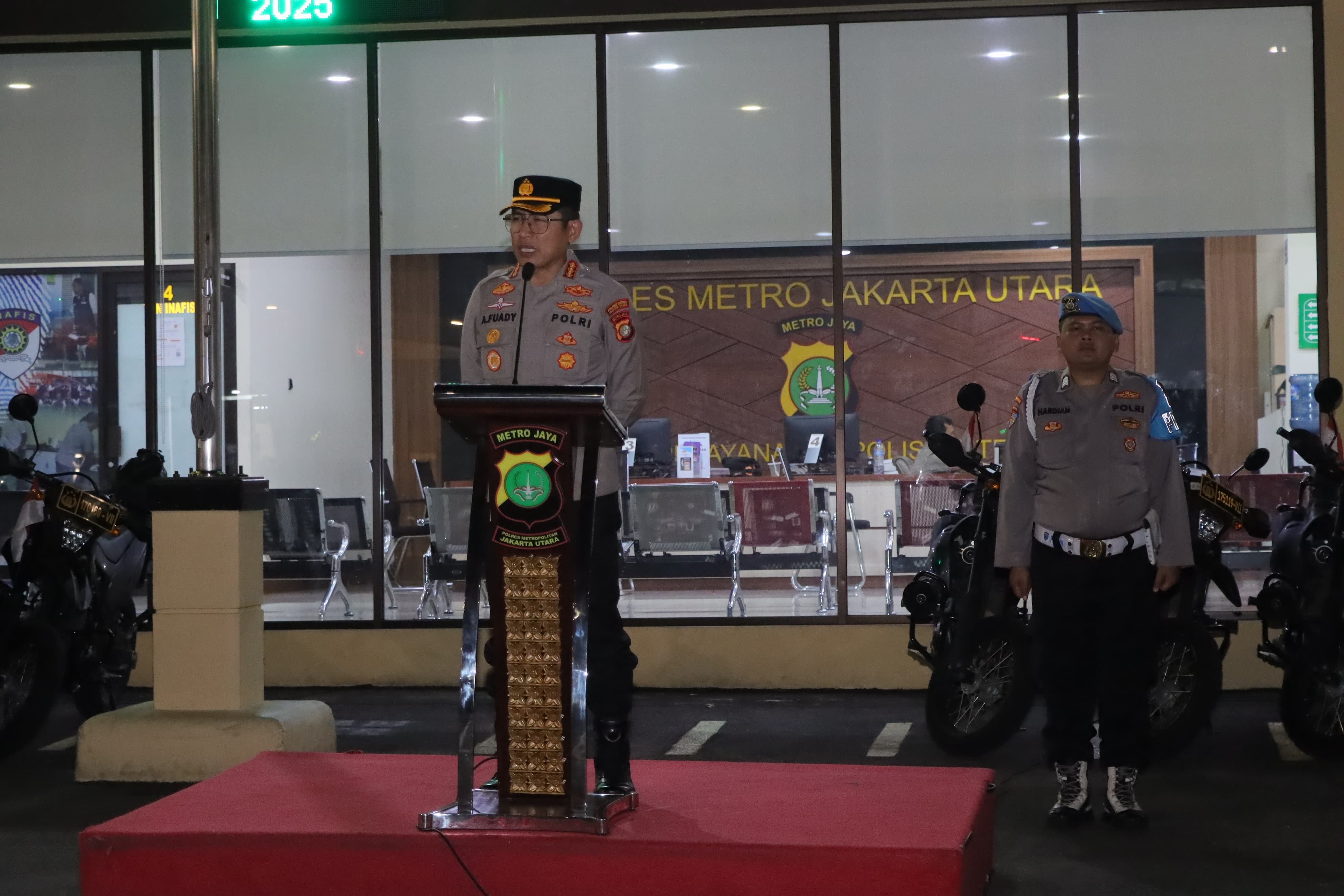 Arahan KRYD Kapolres Metro Jakarta Utara