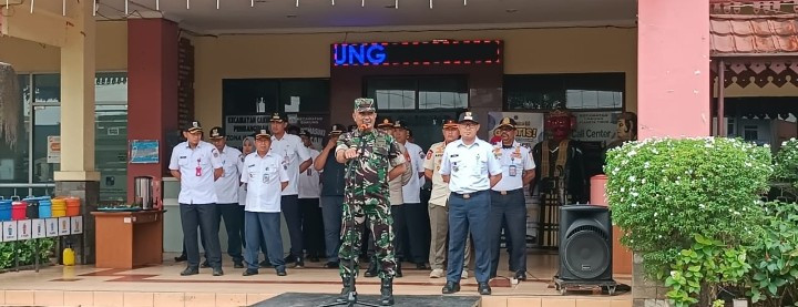 Jelang Natal 2025, Kecamatan Cakung Gelar Apel Pengamanan Terpadu