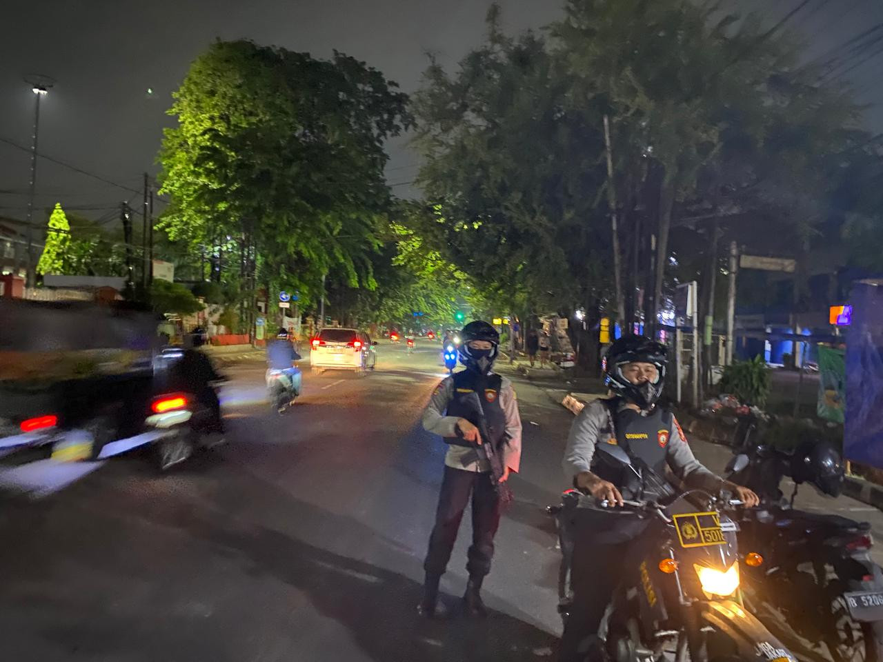 Cegah Aksi Kejahatan Jalanan, Sat Samapta Polres Metro Bekasi Kota Gelar Patroli Humanis