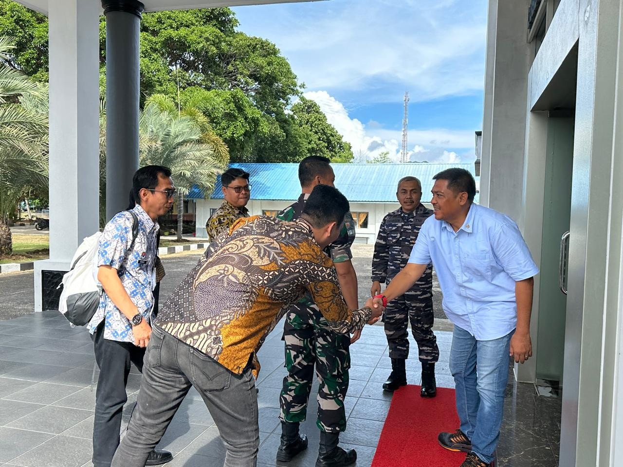 Lanal Sabang Terima Kunjungan Kerja BNPP