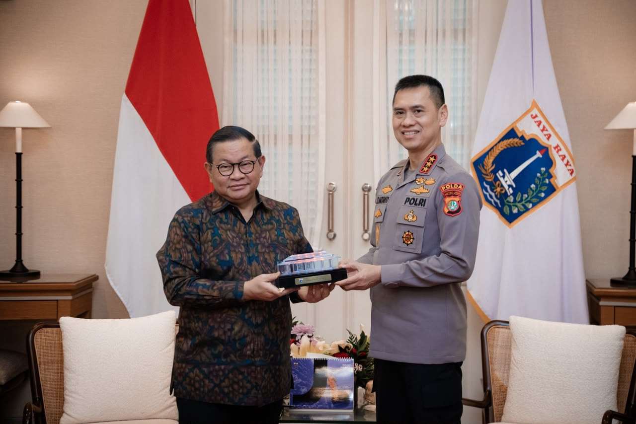 Kapolda Metro Jaya Temui Gubernur DK Jakarta, Perkuat Keamanan dan Pelayanan Warga