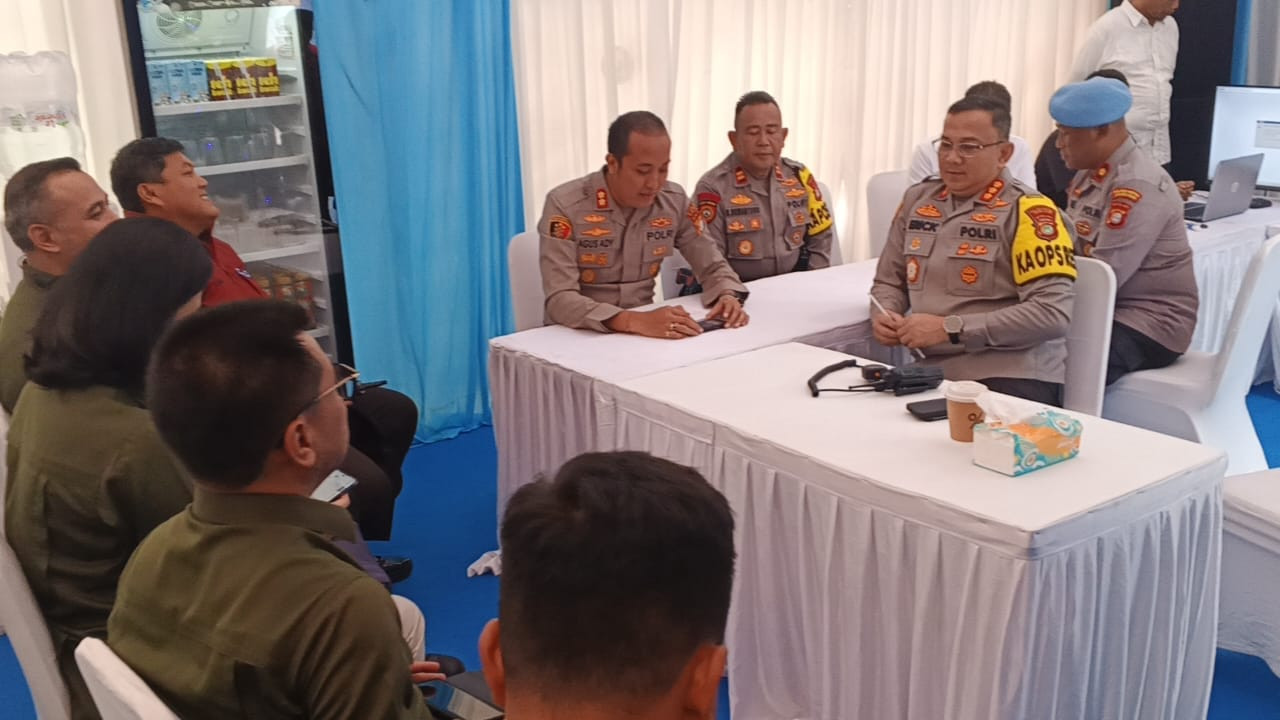Kapolres Metro Jakarta Utara Tinjau Kesiapan Pospam Nataru 2025 di PIK Icon Penjaringan