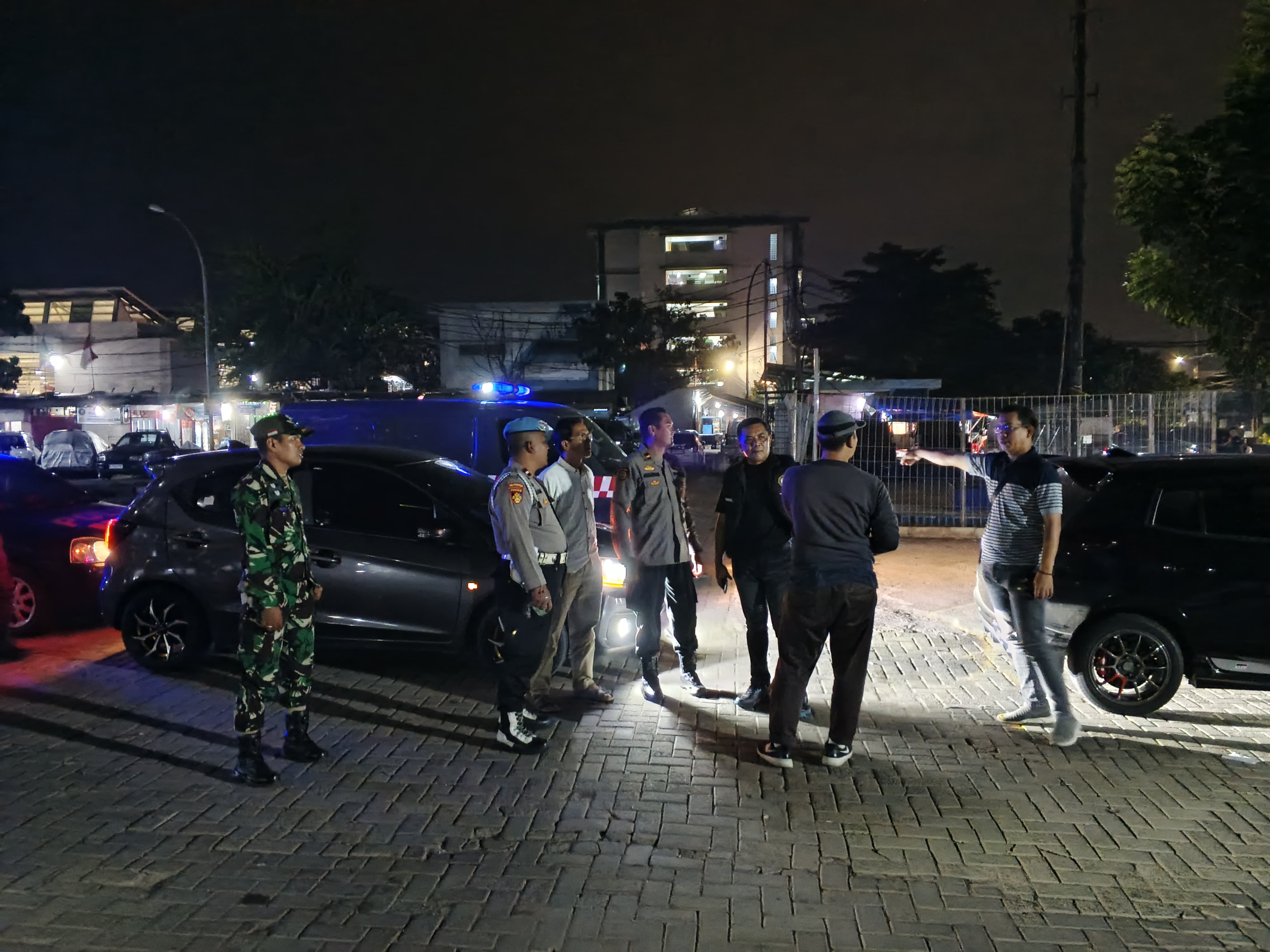 Polsek Penjaringan Gelar Patroli Malam KRYD, Cegah Tawuran dan Gangguan Kamtibmas