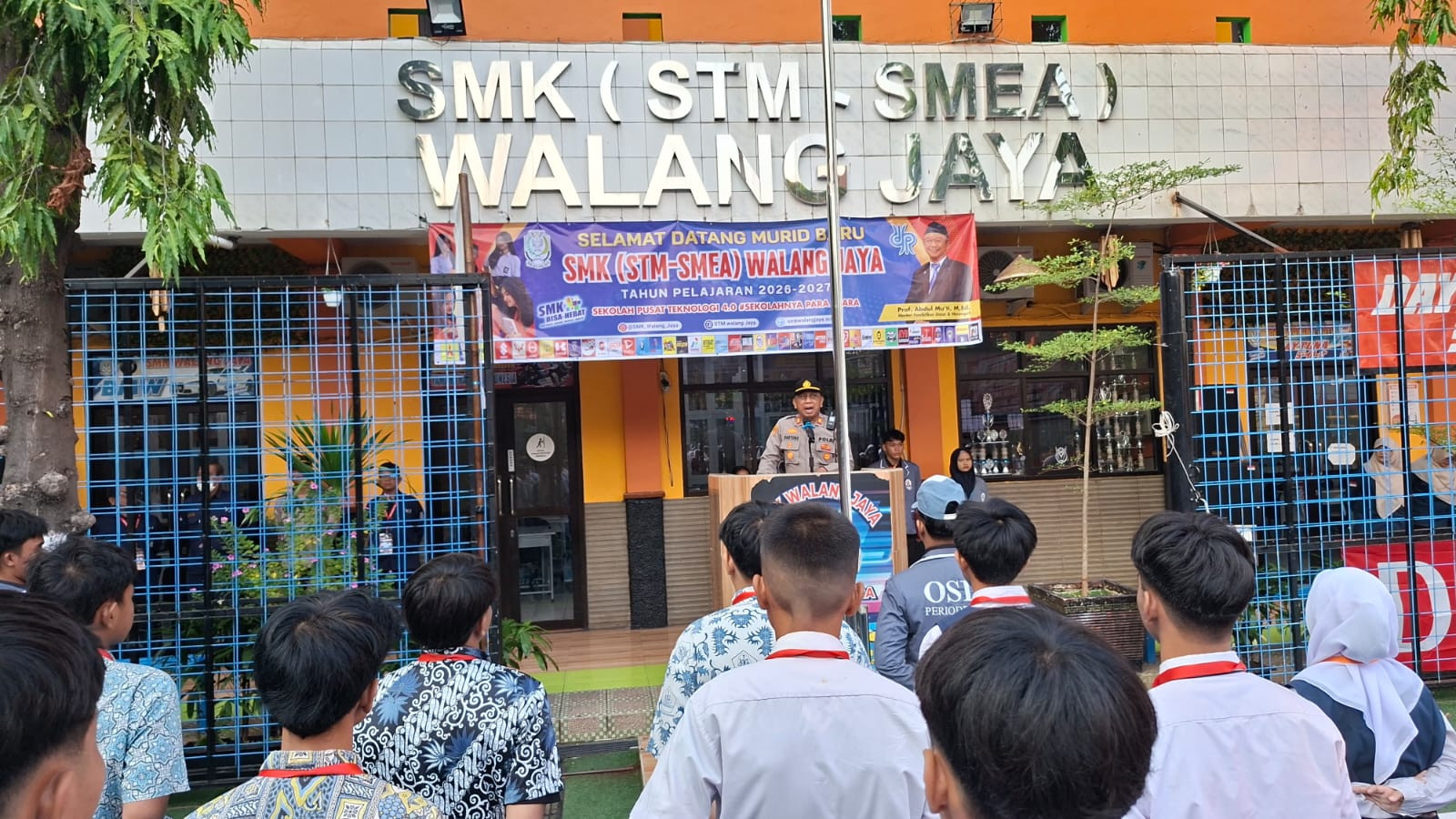 Dukung Program Jaga Jakarta, Polsek Koja Jadi Narasumber MPLS di SMK Walang Jaya