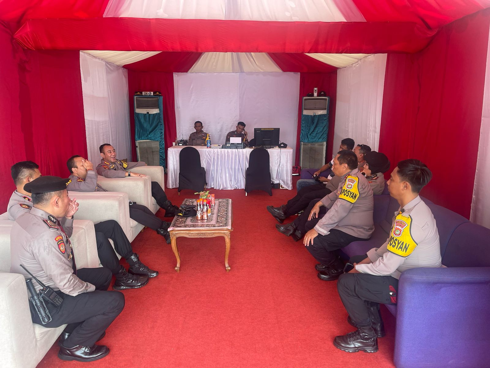 Dir Pam Obvit Polda Metro Jaya Tinjau Kesiapan Posyan Ancol