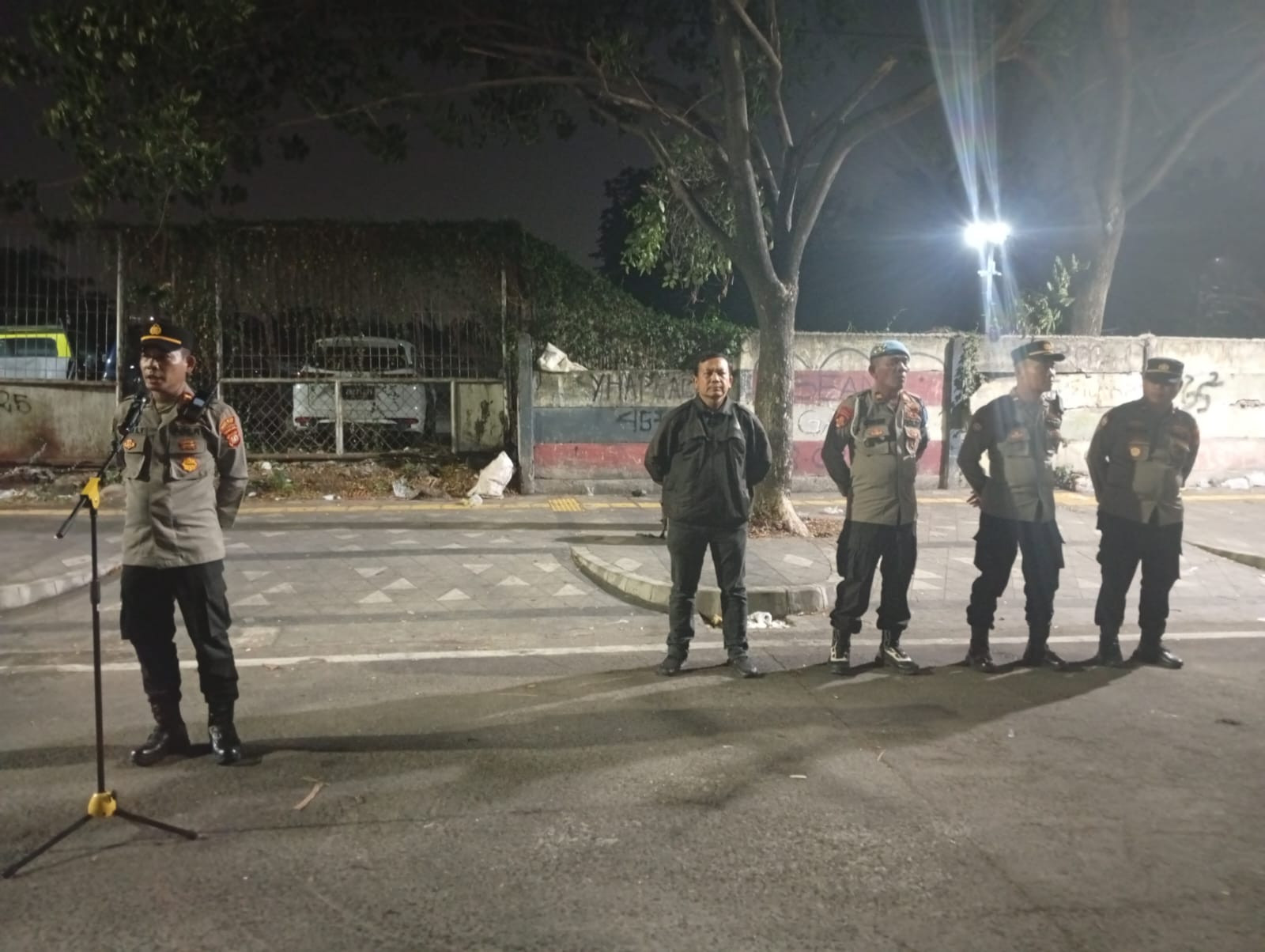 Jaga Jakarta, Polsek Kelapa Gading Gelar Apel dan Patroli KRYD Antisipasi Gangguan Kamtibmas