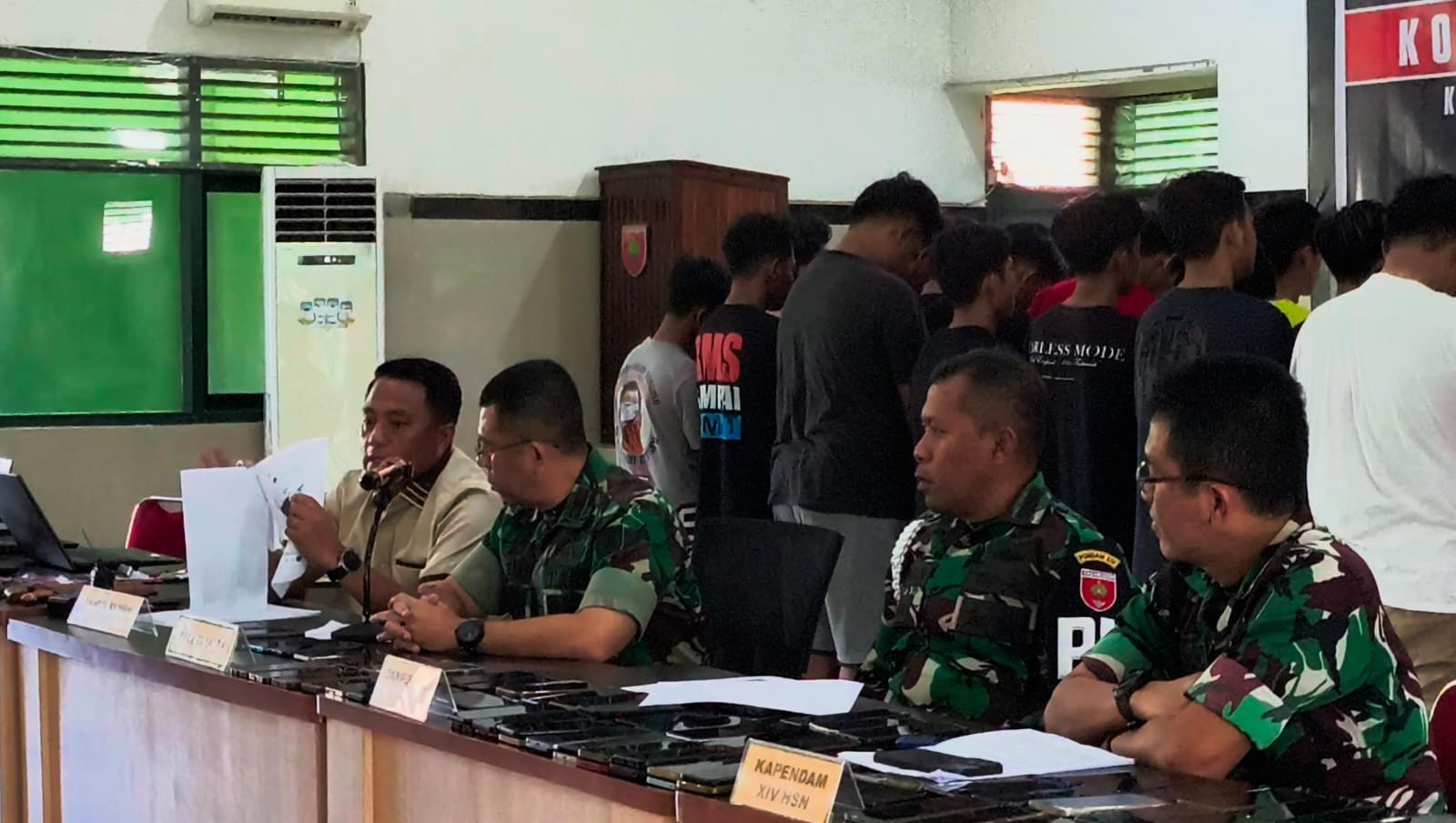 Kodam XIV/Hasanuddin Bongkar Sindikat Penipuan Online 40 Pelaku Diamankan