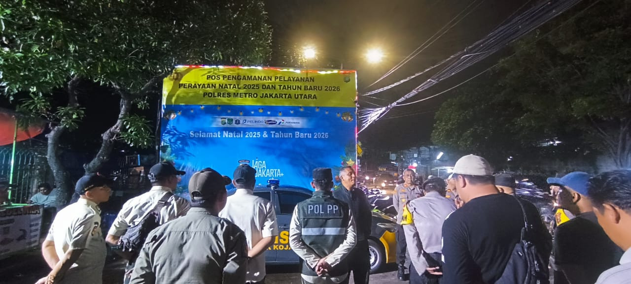 Polsek Koja Gelar Apel KRYD, Perkuat Patroli Malam Jelang NATARU 2025 untuk Cegah Tawuran dan Kejahatan Jalanan