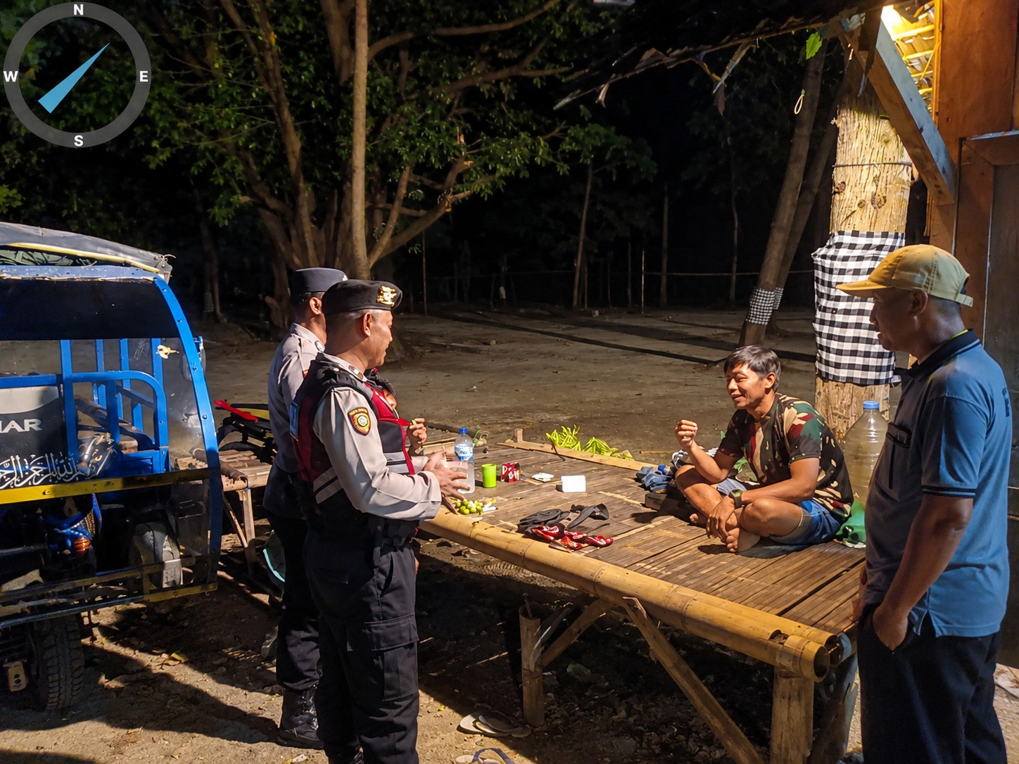 Polisi Bersama Masyarakat Jaga Kamtibmas, Polsek Kepulauan Seribu Selatan Sosialisasikan Layanan Polisi 110