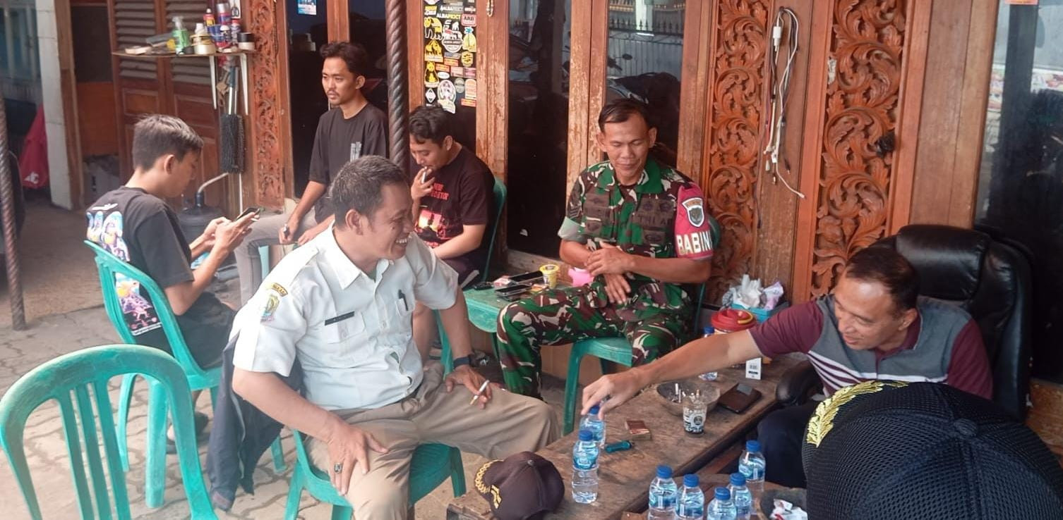 Kunjungan Tiga Pilar Kelurahan Jati Bening