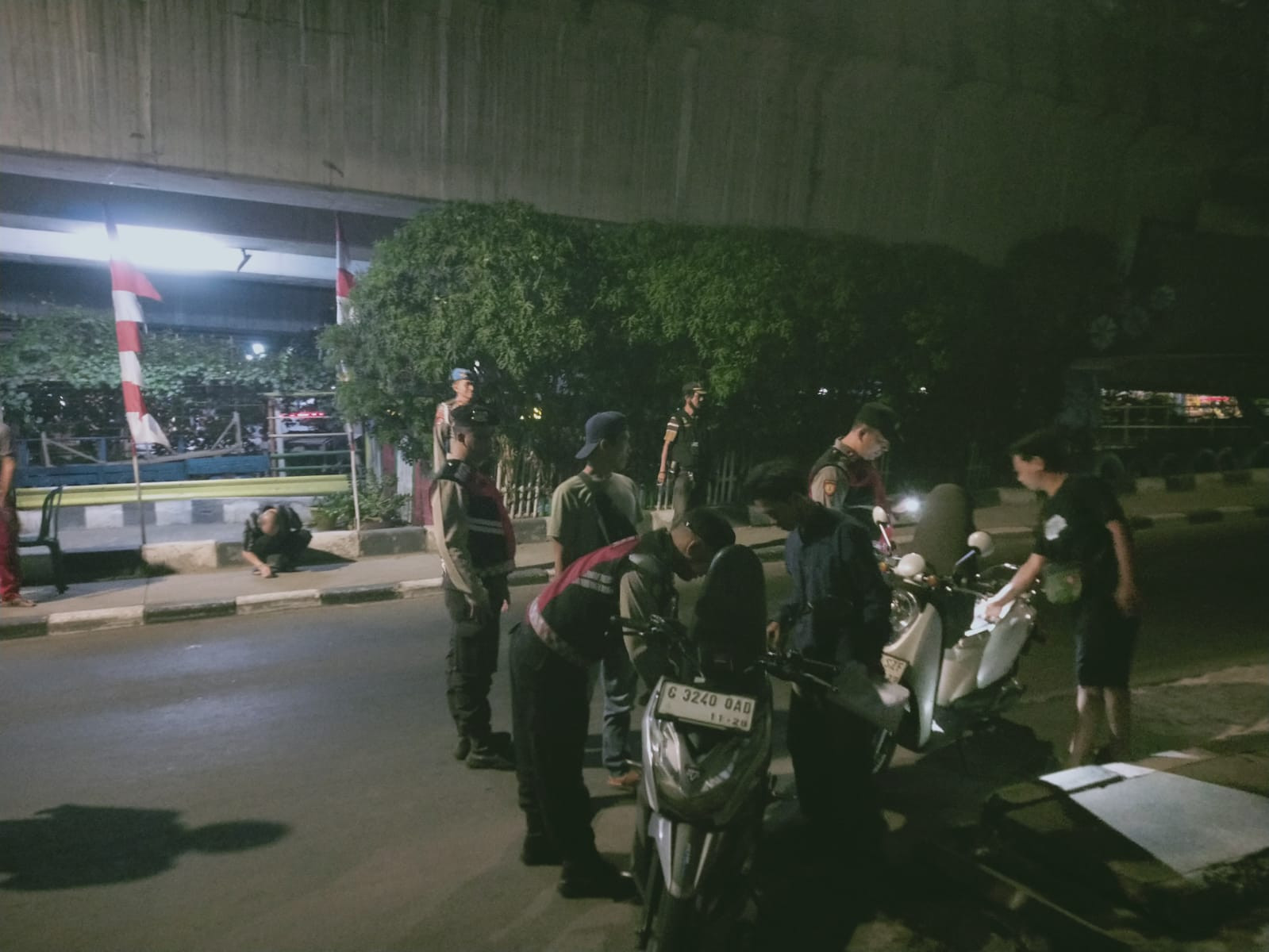 Polsek Metro Penjaringan Gelar KRYD, Dua Motor Tanpa Surat Diamankan