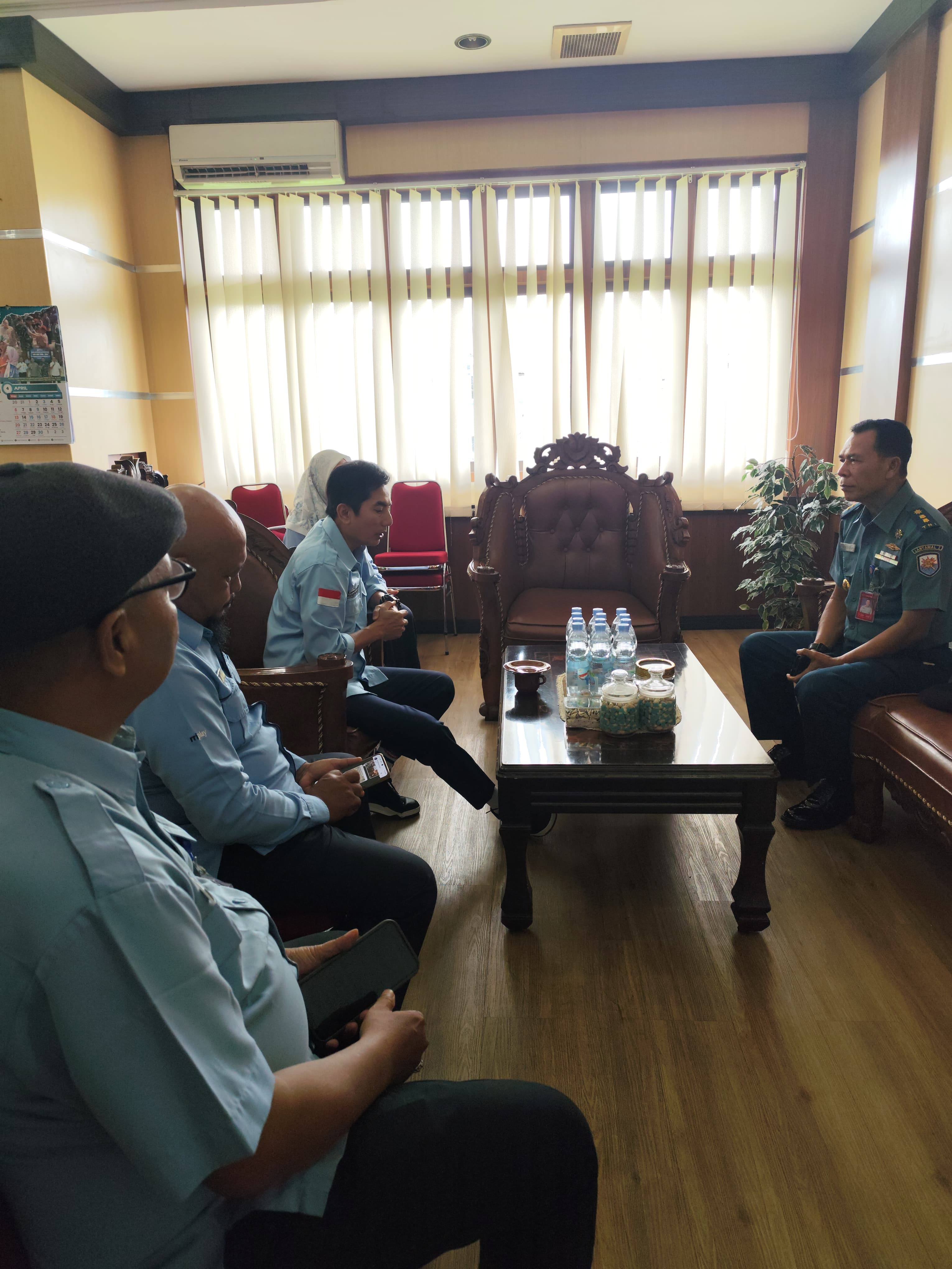 Lantamal I Tingkatkan Kerjasama Dengan RRI Medan