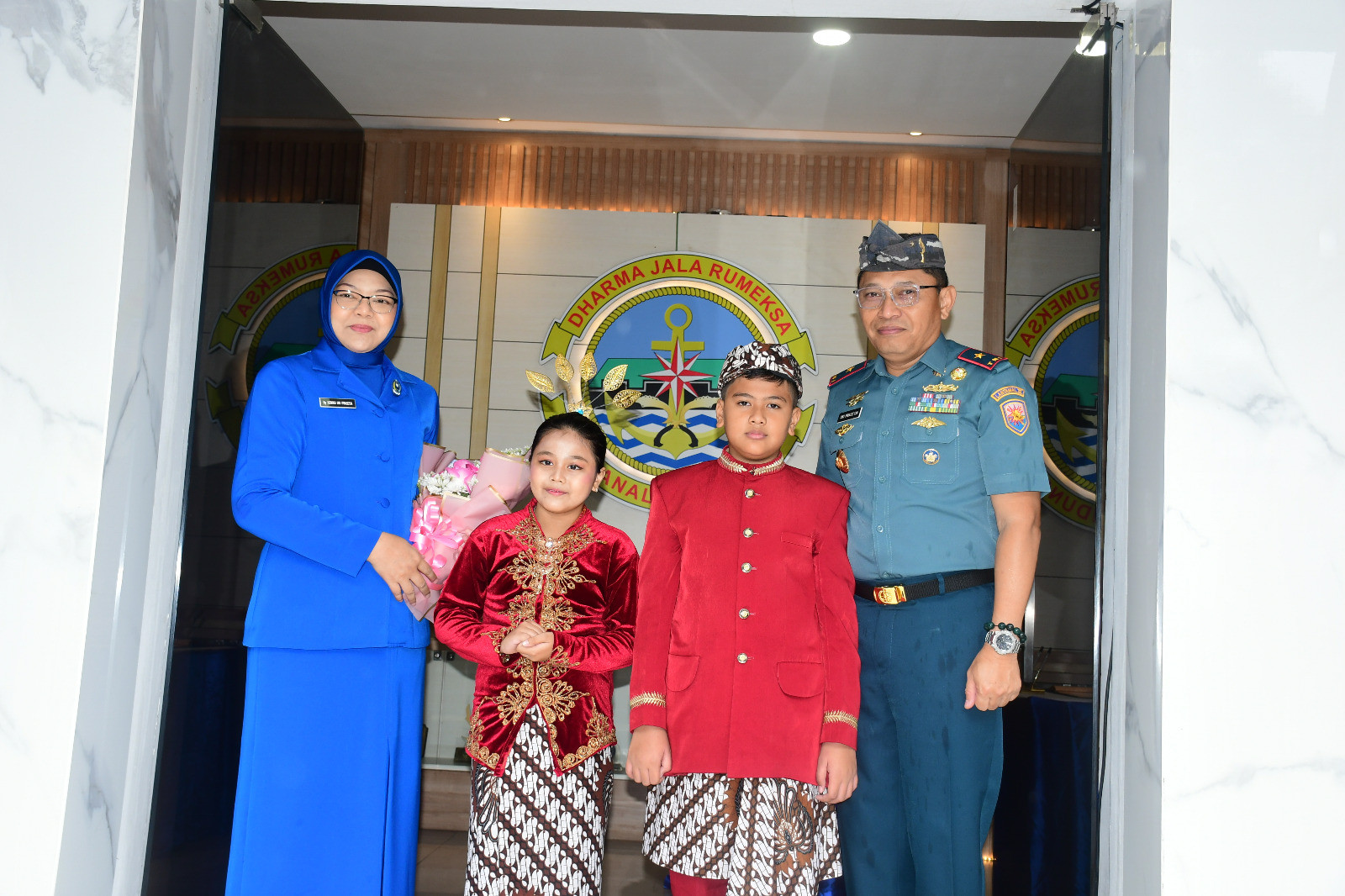 Komandan Lanal Bandung Terima Kunjungan Kerja Danlantamal III