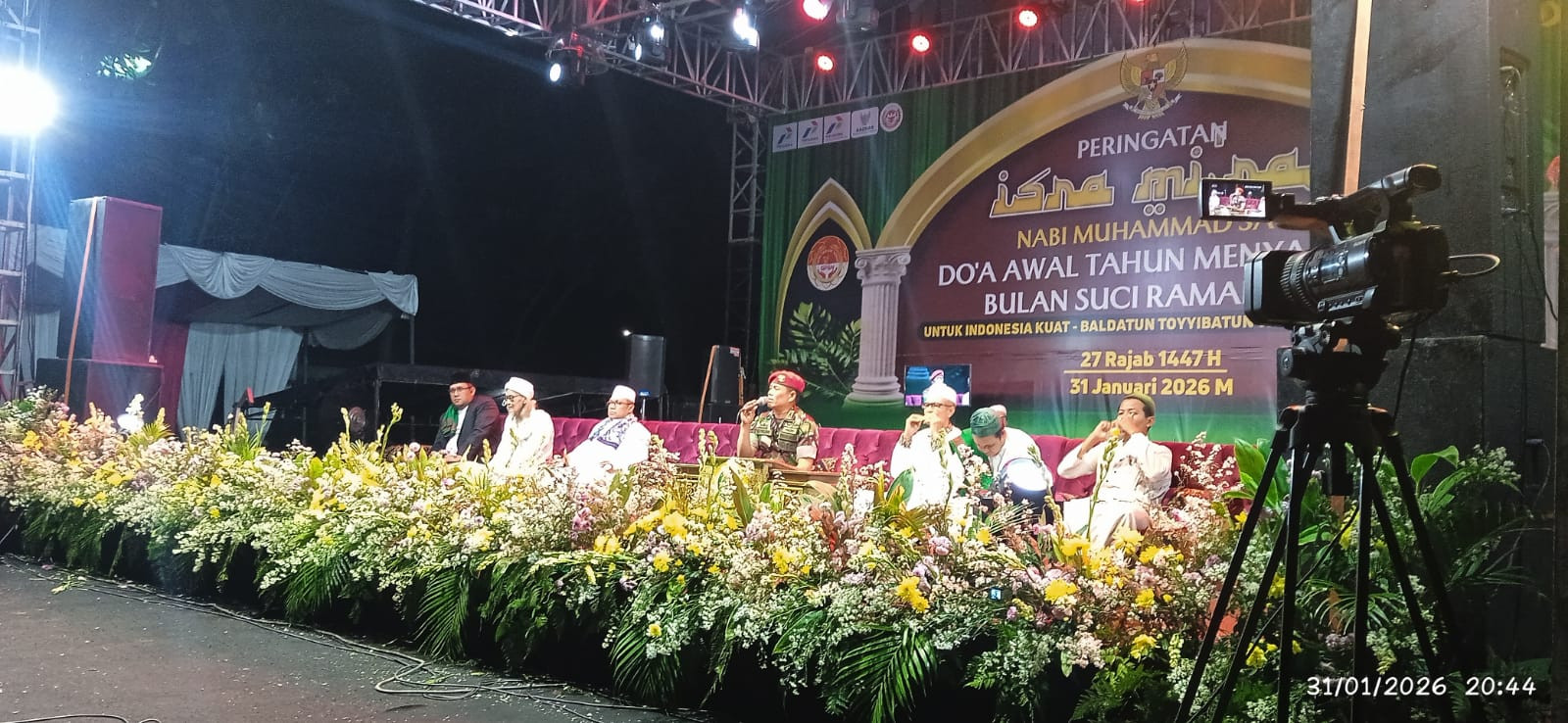 Polisi Amankan Tabligh Akbar Peringatan Isra Mi’raj di Stadion Rawa Badak Koja