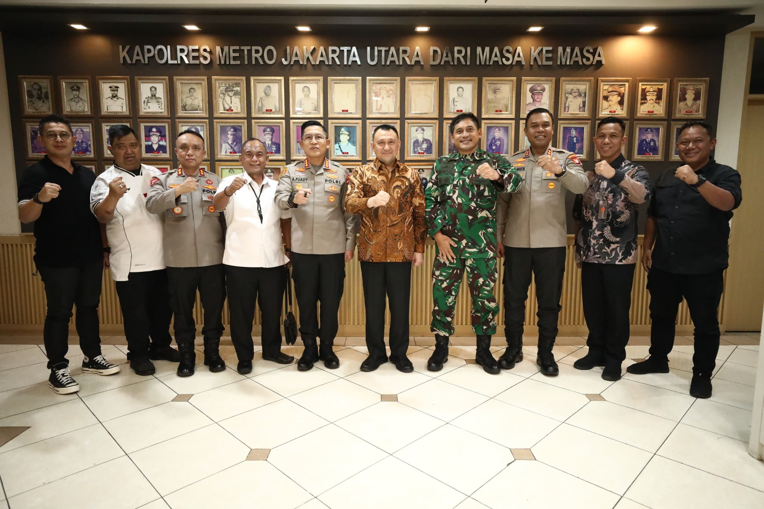 Silaturahmi Forkopimko Jakarta Utara: Perkuat Sinergi Demi Stabilitas dan Keamanan Wilayah