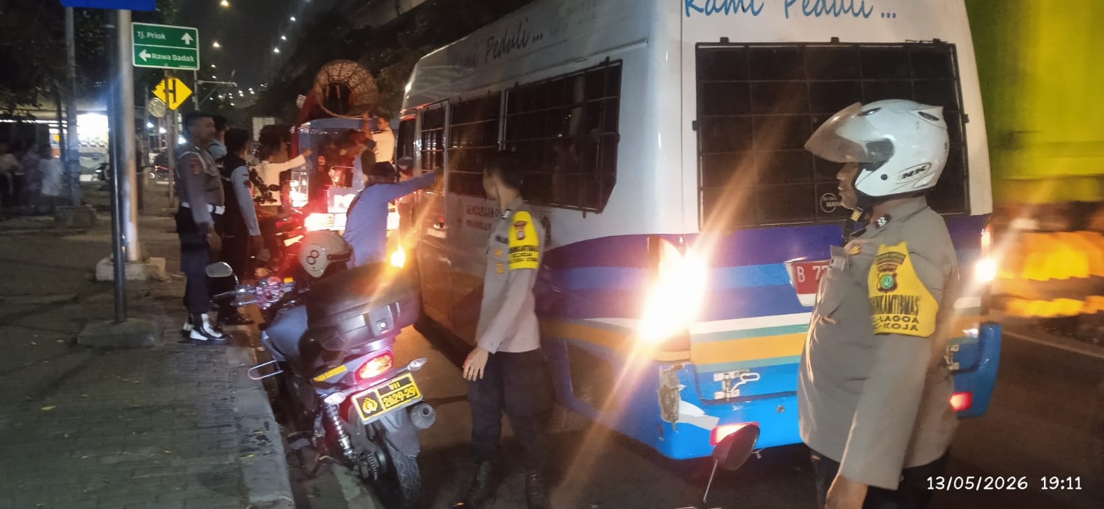 19 PPKS Terjaring Penertiban di Koja, Sebagian Dikirim ke Panti Sosial Cipayung
