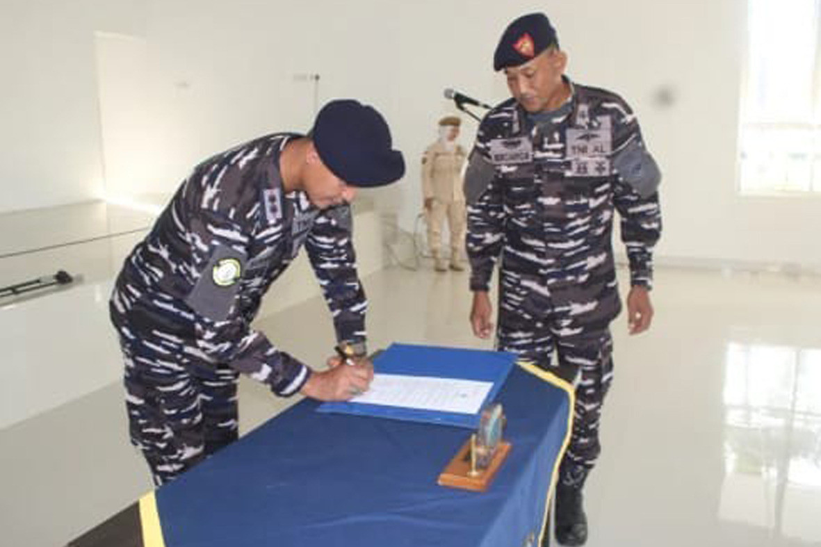 Komitmen Transparansi dan Integritas, Lanal Bengkulu Selenggarakan Penandatanganan Pakta Integritas Caba-Cata PK TNI AL TA. 2026