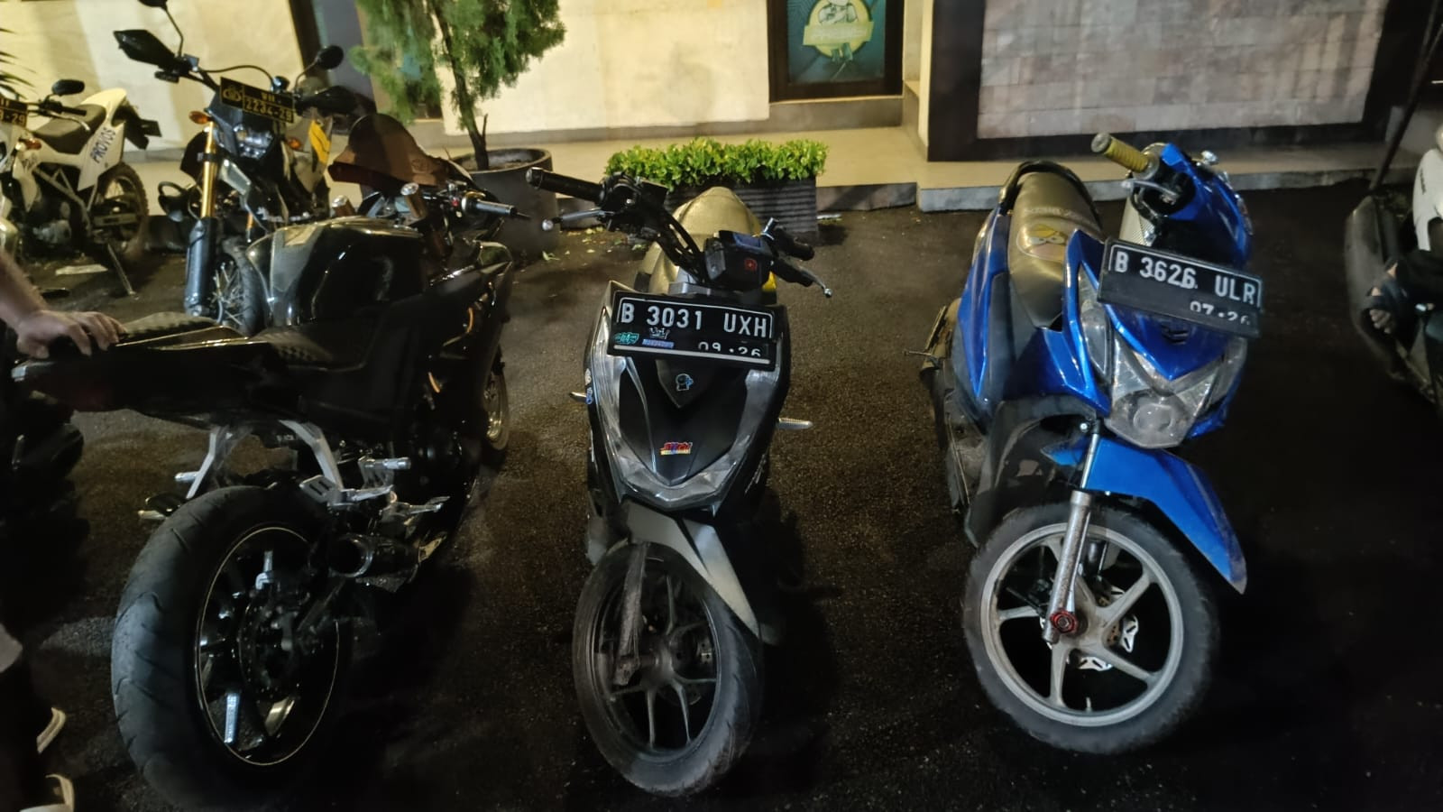 Polsek Metro Penjaringan Gelar Patroli KRYD Skala Besar, Tujuh Motor Tanpa Surat Diamankan