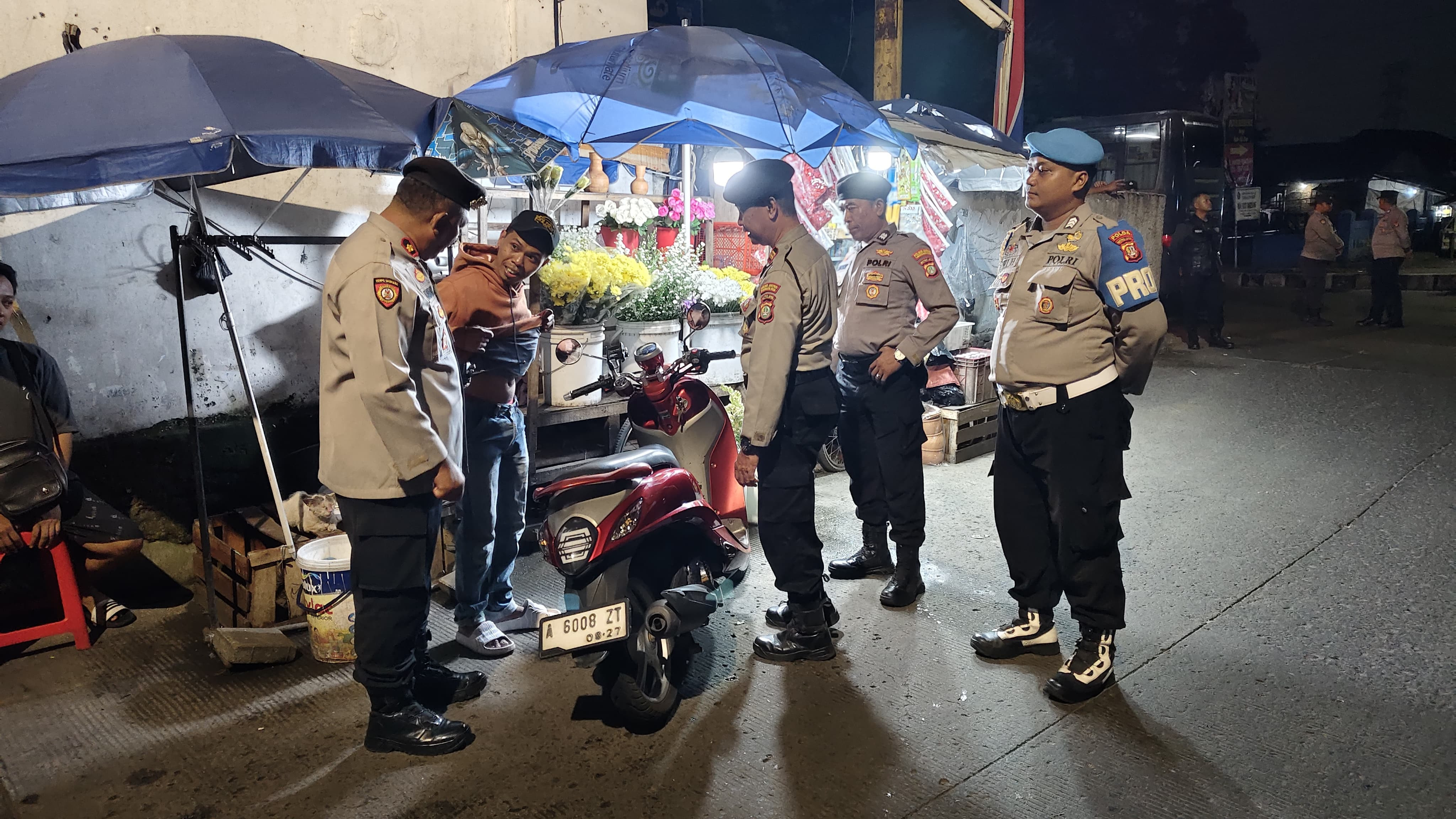 Patroli Tengah Malam Sisir Titik Rawan, Situasi Kota Tangerang Tetap Kondusif