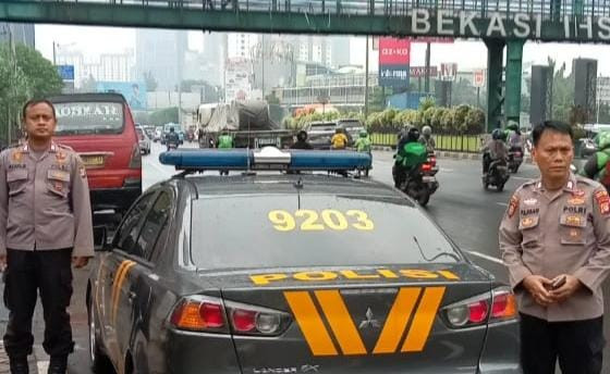 Intensifkan Patroli Polsek Bekasi Selatan Preventif Antisipasi Kejahatan Jalanan