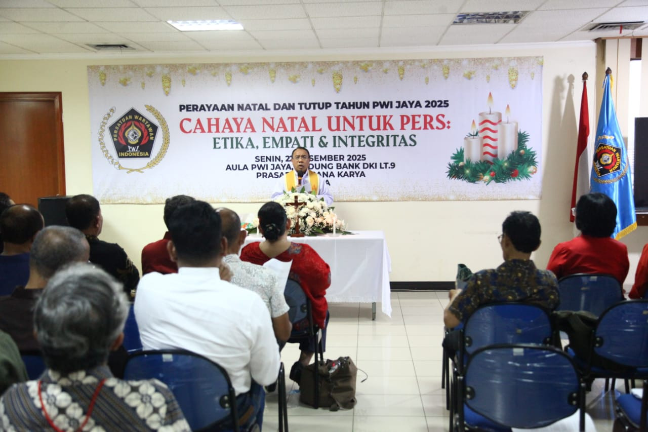 Perayaan Natal PWI Jaya sebagai Wadah Pesan Kasih, Perdamaian, dan Tanggung Jawab Moral Insan Pers