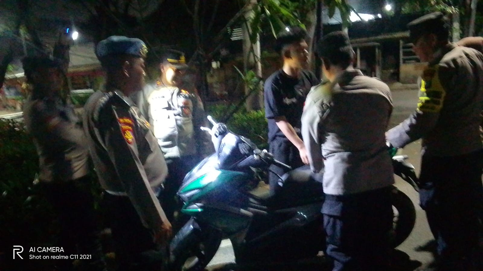 Polsek Tanjung Priok Intensifkan Patroli KRYD, Cegah Tawuran dan Kejahatan Jalanan