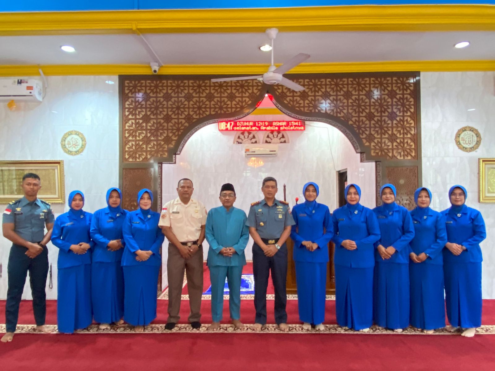 Prajuritl Lanal Bintan Peringati Isra’ Mi'raj Nabi Muhammad SAW 1446 H/2025 M