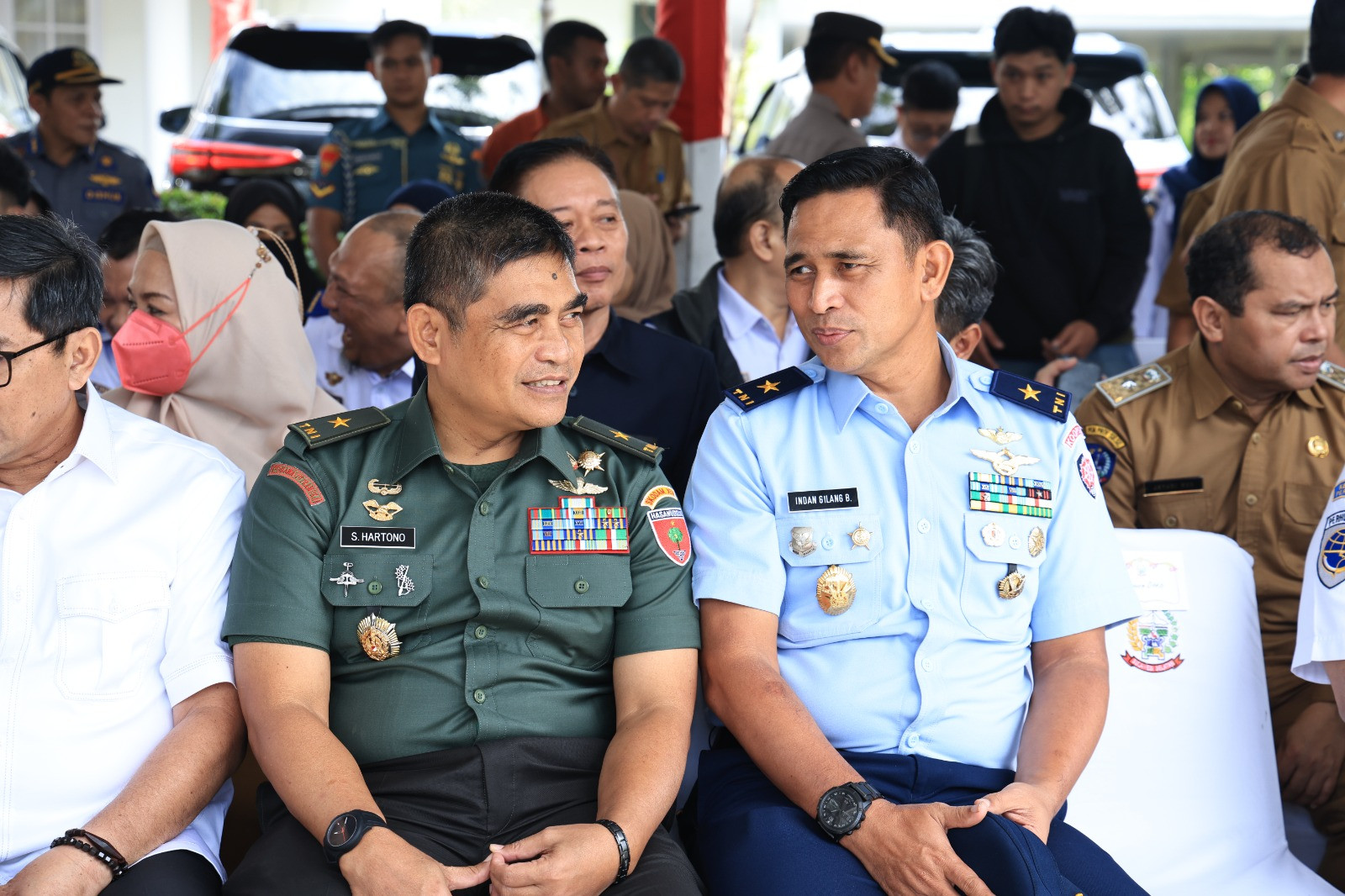 Kaskoops Udara II Hadiri Pelepasan Mudik Gratis Sulsel Idul Fitri 1446 H/2025 M