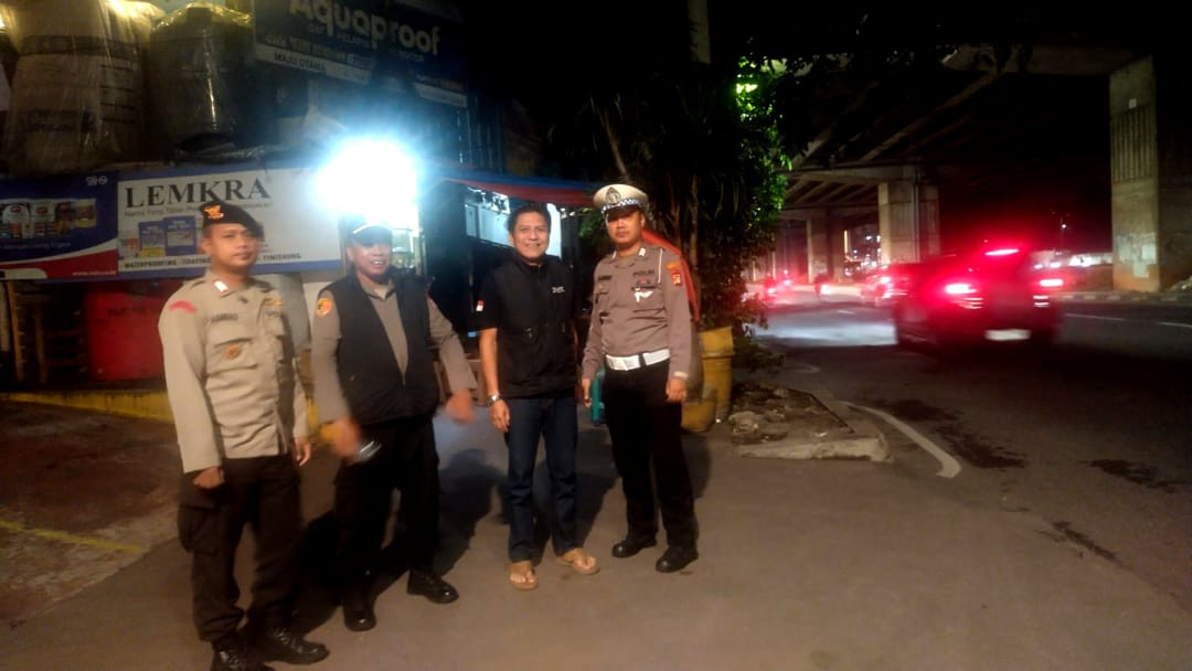 Polsek Bekasi Selatan Gencarkan Patroli Dini Hari Cegah Balap Liar, Tawuran, dan Kejahatan Jalanan