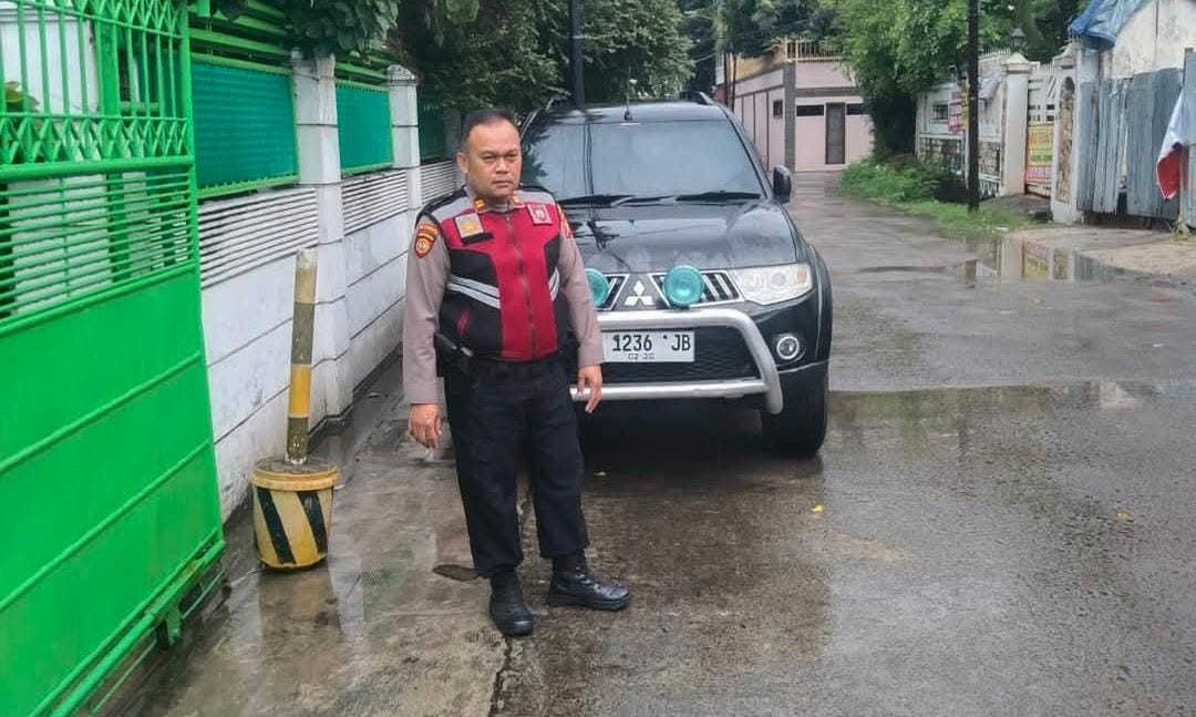 Samapta Polsek Pademangan Gelar Patroli Rumah Kosong, Untuk Cegah Ganguan Kamtibmas